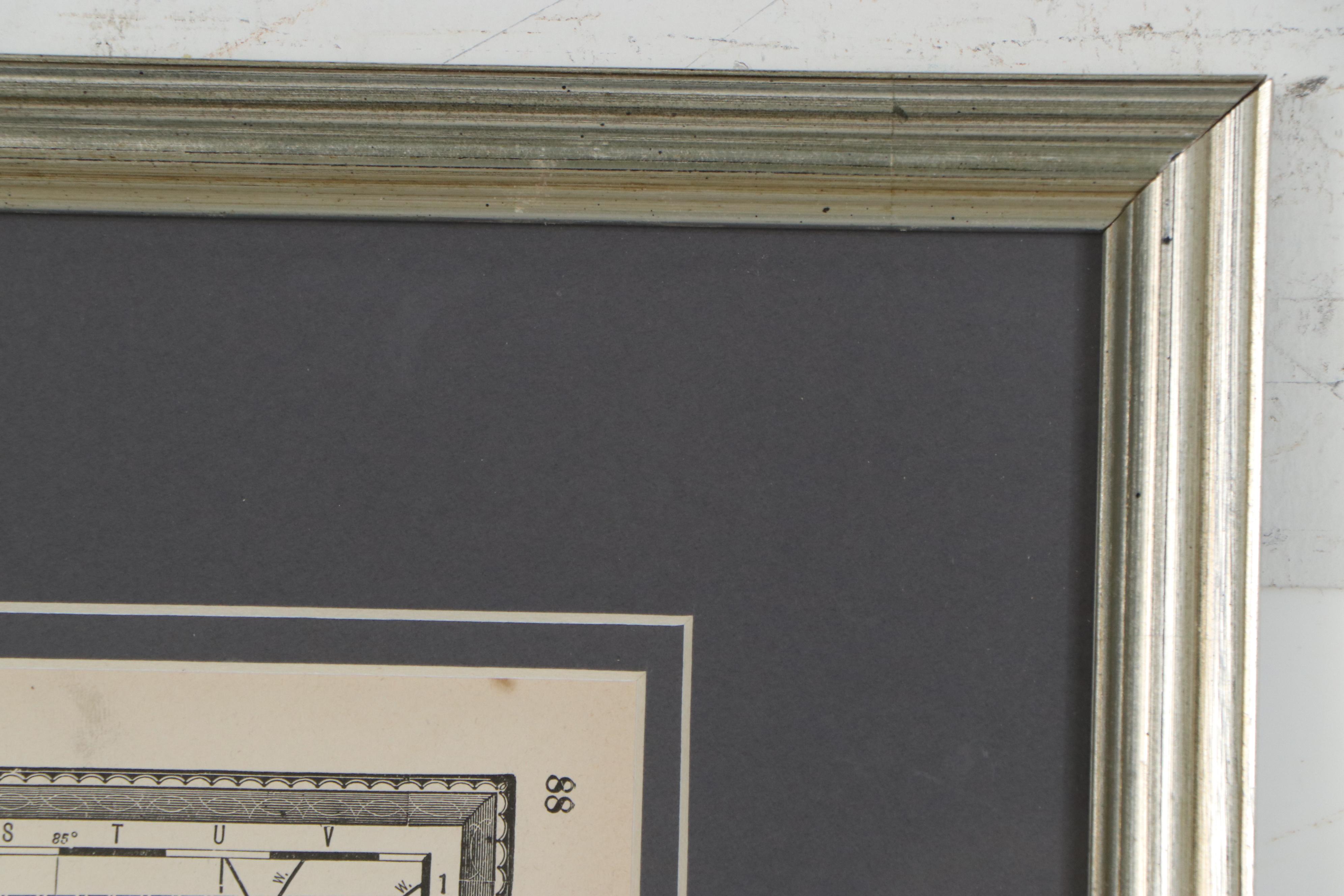 Rand McNally County Map of Indiana, 1887