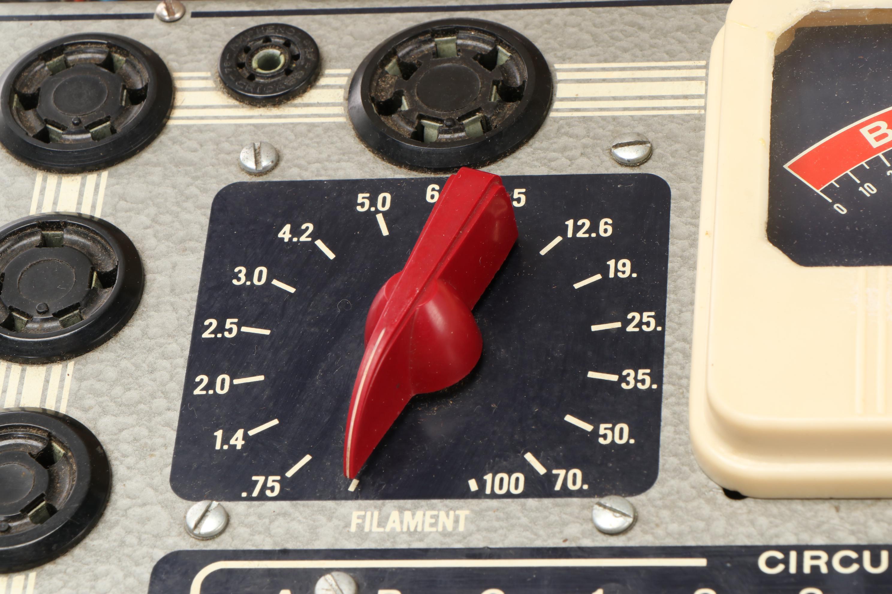 Jackson Electrical Instrument Company Tube Tester Model 648