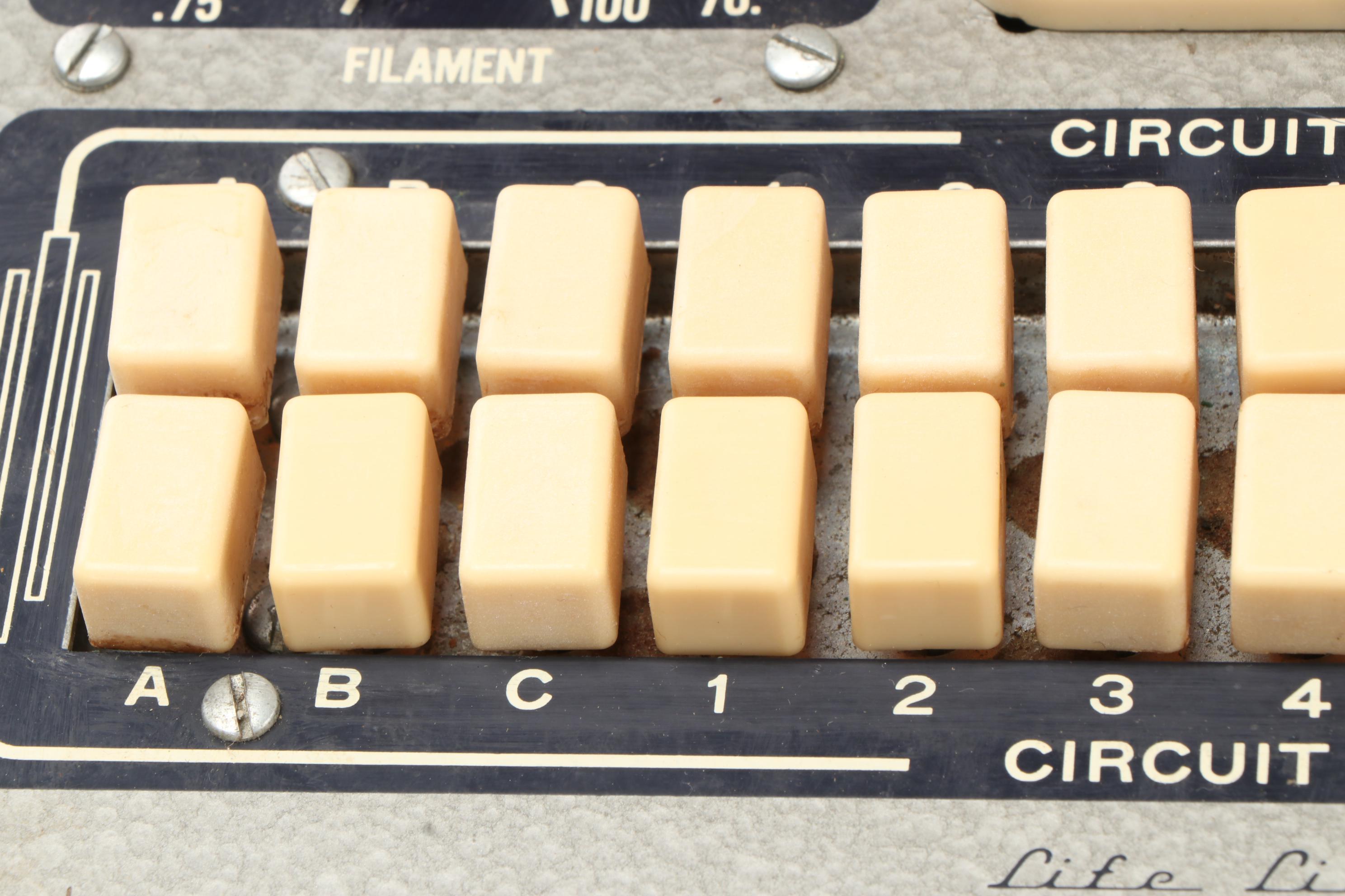 Jackson Electrical Instrument Company Tube Tester Model 648