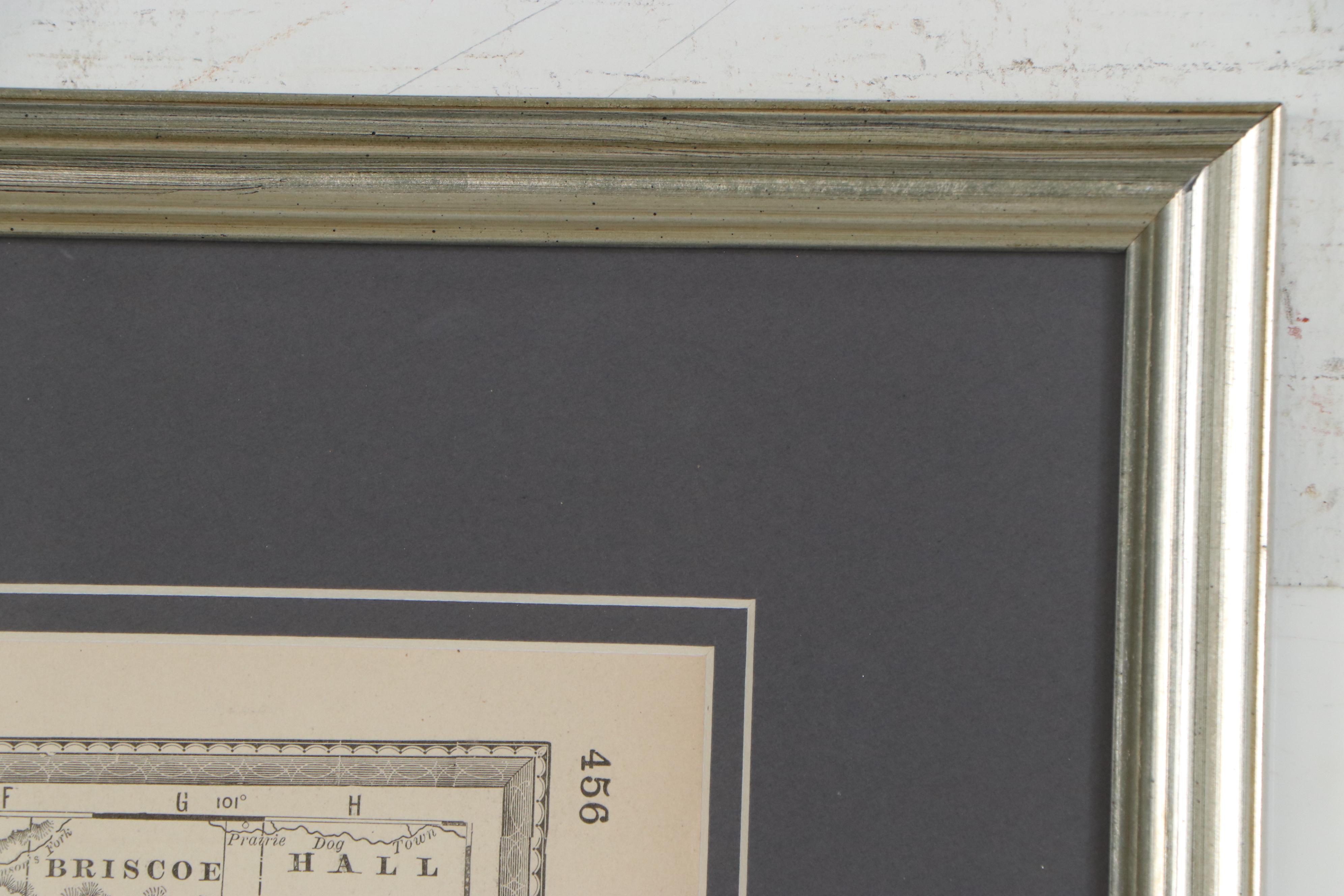 Rand McNally & Co. Railroad Map of Western Texas, Late 19th Century