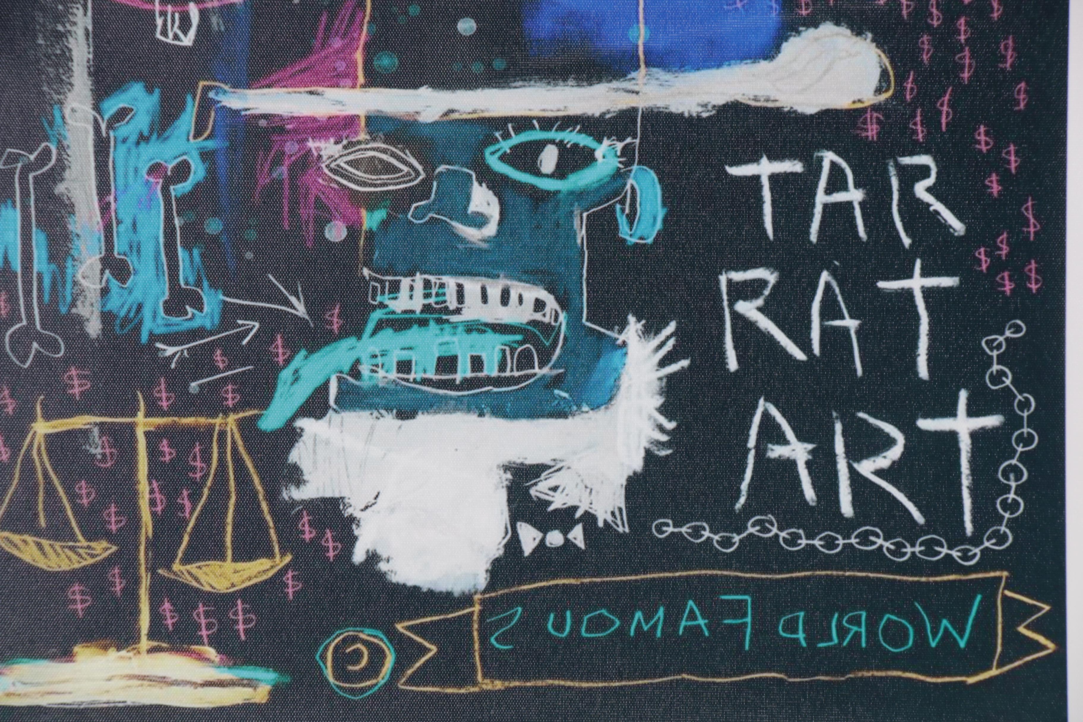 Giclée after Jean-Michel Basquiat of Abstract Figure