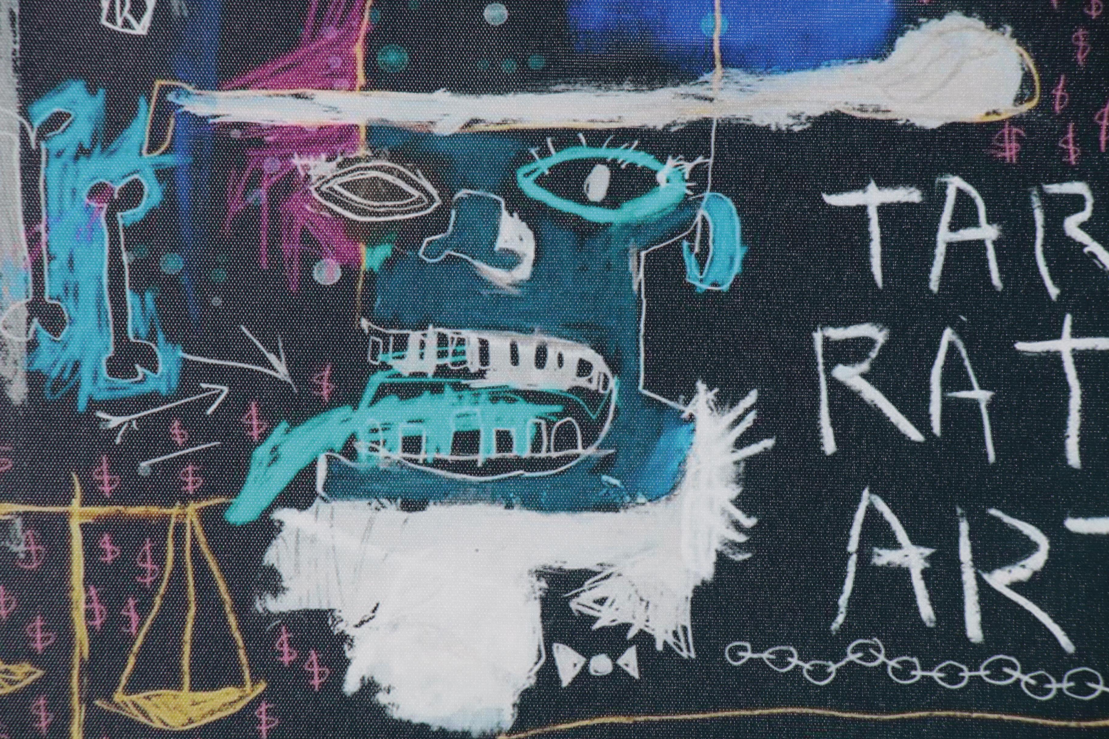 Giclée after Jean-Michel Basquiat of Abstract Figure