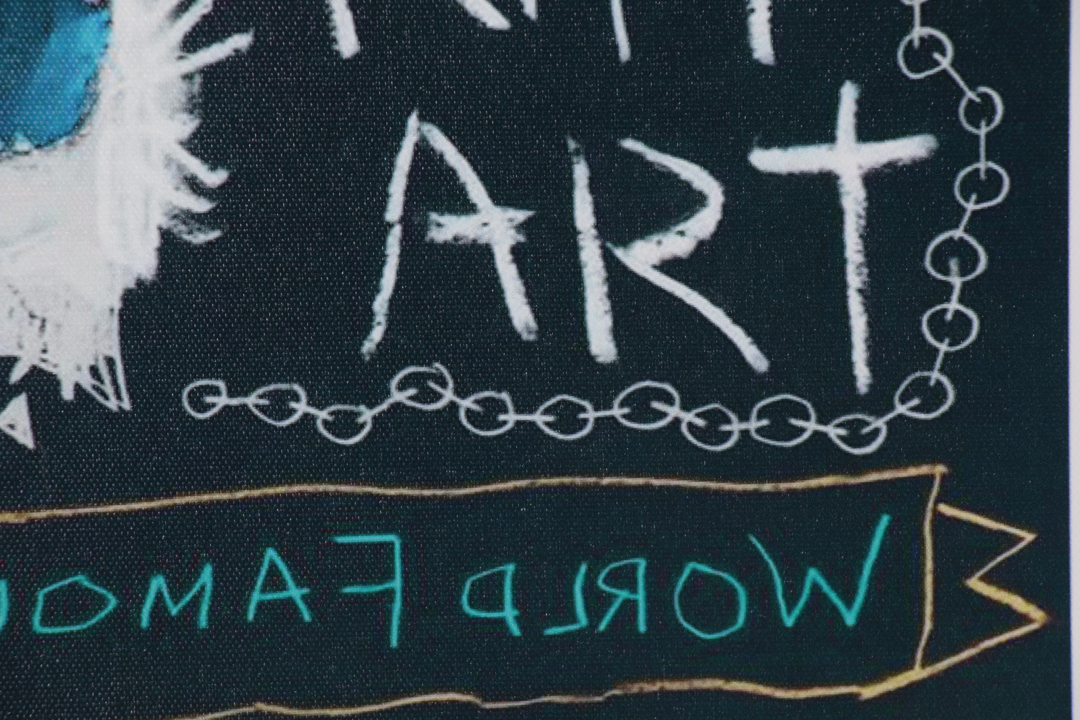 Giclée after Jean-Michel Basquiat of Abstract Figure