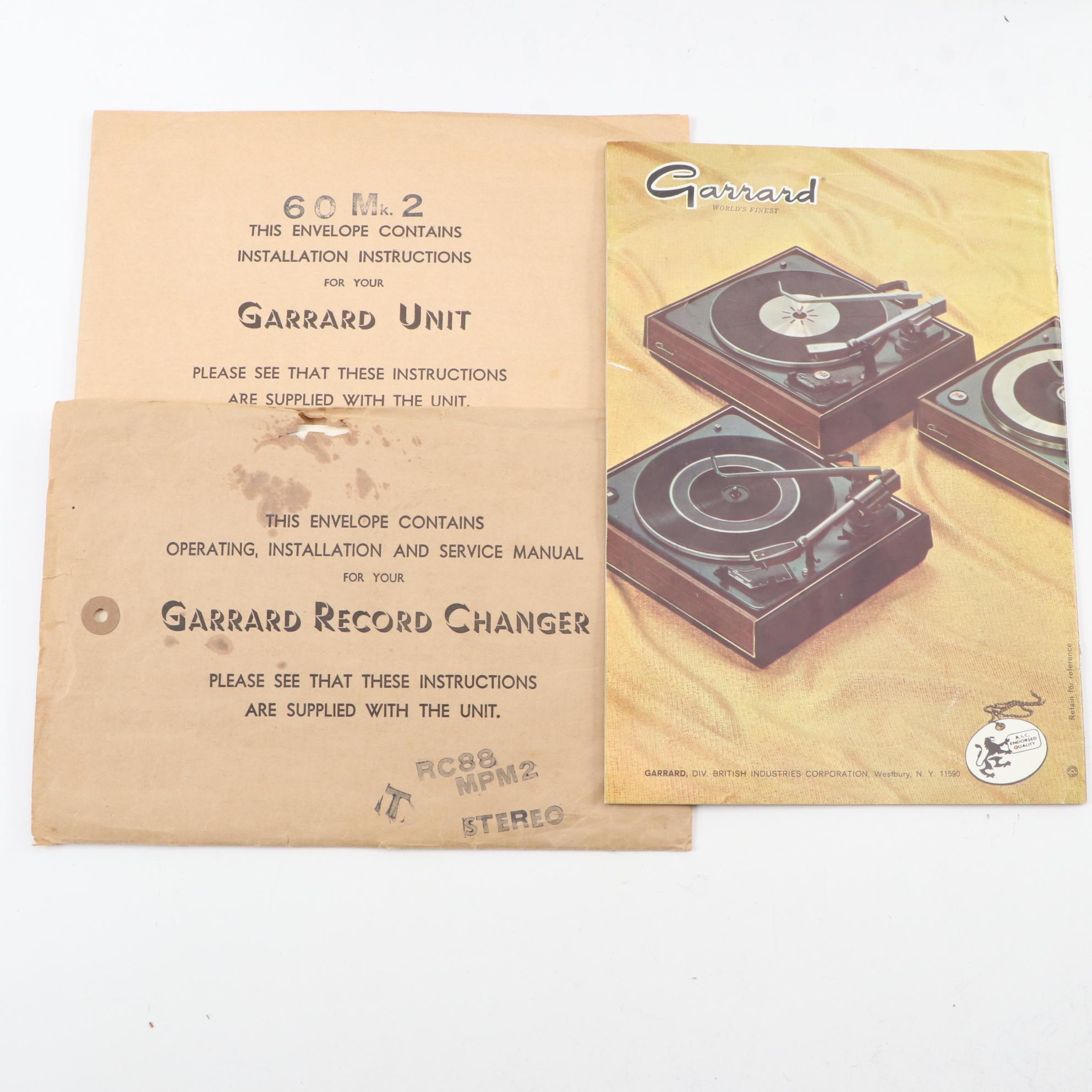 Garrard 60 MKII Laboratory Series Automatic Turntable