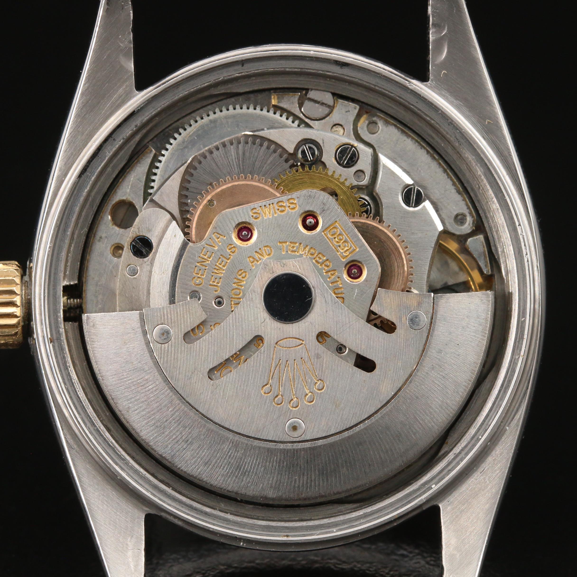 1960 Rolex "Datejust" 18K Gold and Stainless Steel Automatic Watch