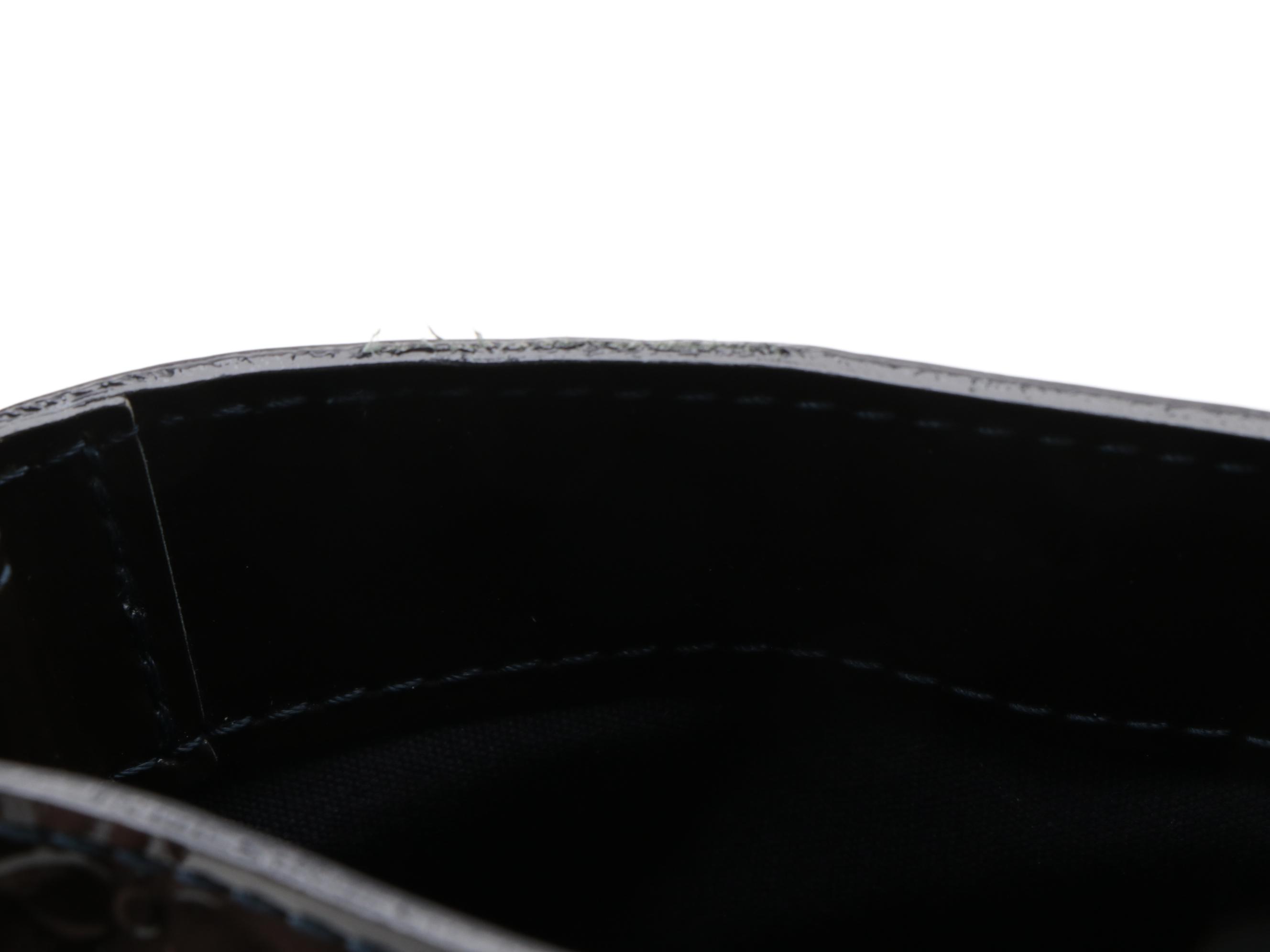 Louis Vuitton Monogram Bleu Inifini Vernis Wilshire MM Tote Bag