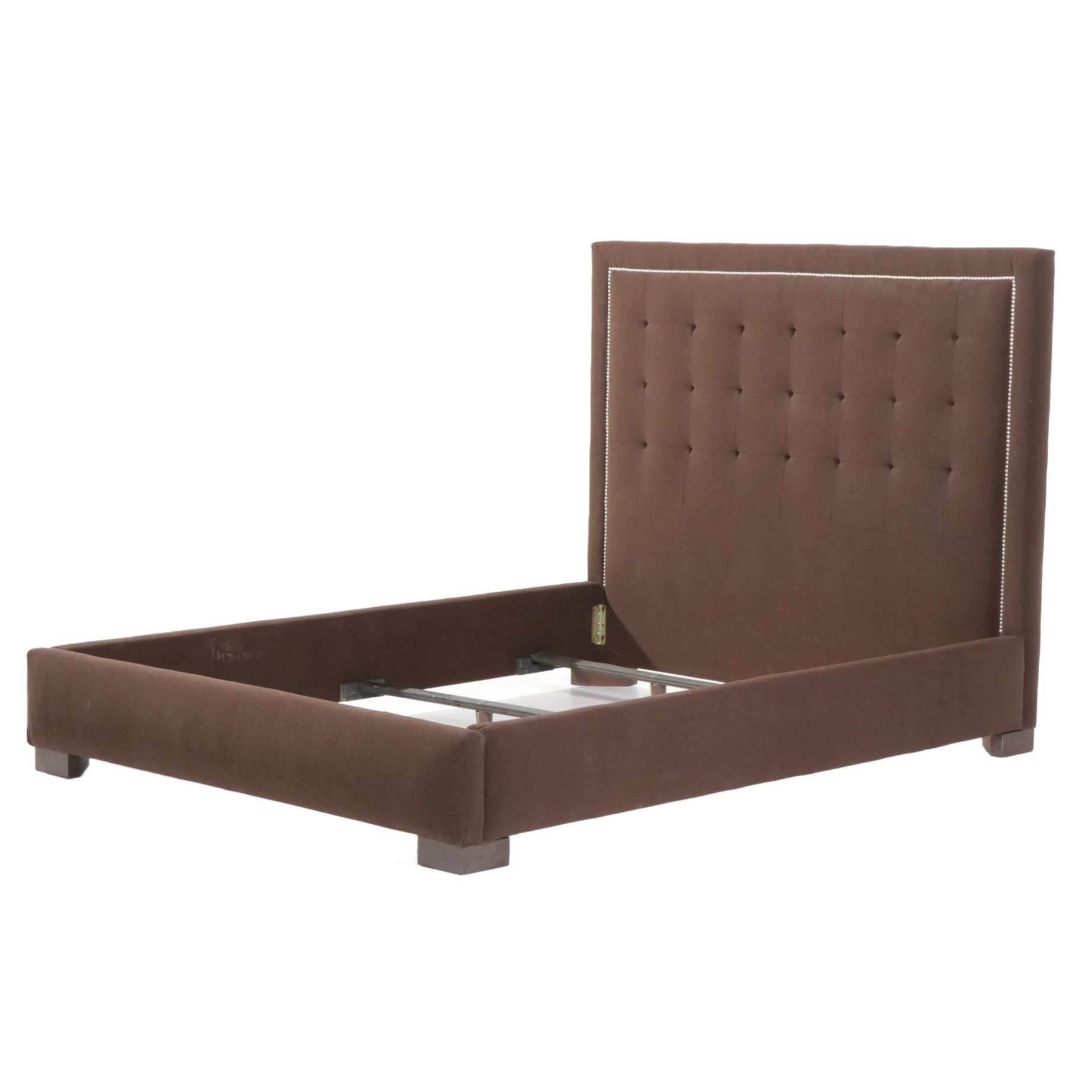 Precedent by Sherrill Furniture Upholstered Queen Size Bed Frame