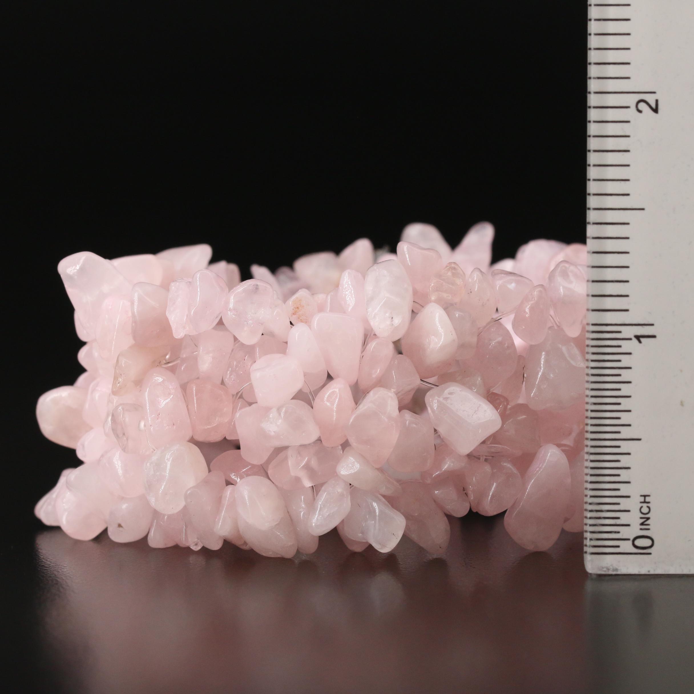 Rose Quartz Expandable Bracelet