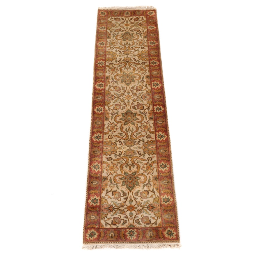 2'8 x 10' Hand-Knotted Persian Wool Carpet Runner