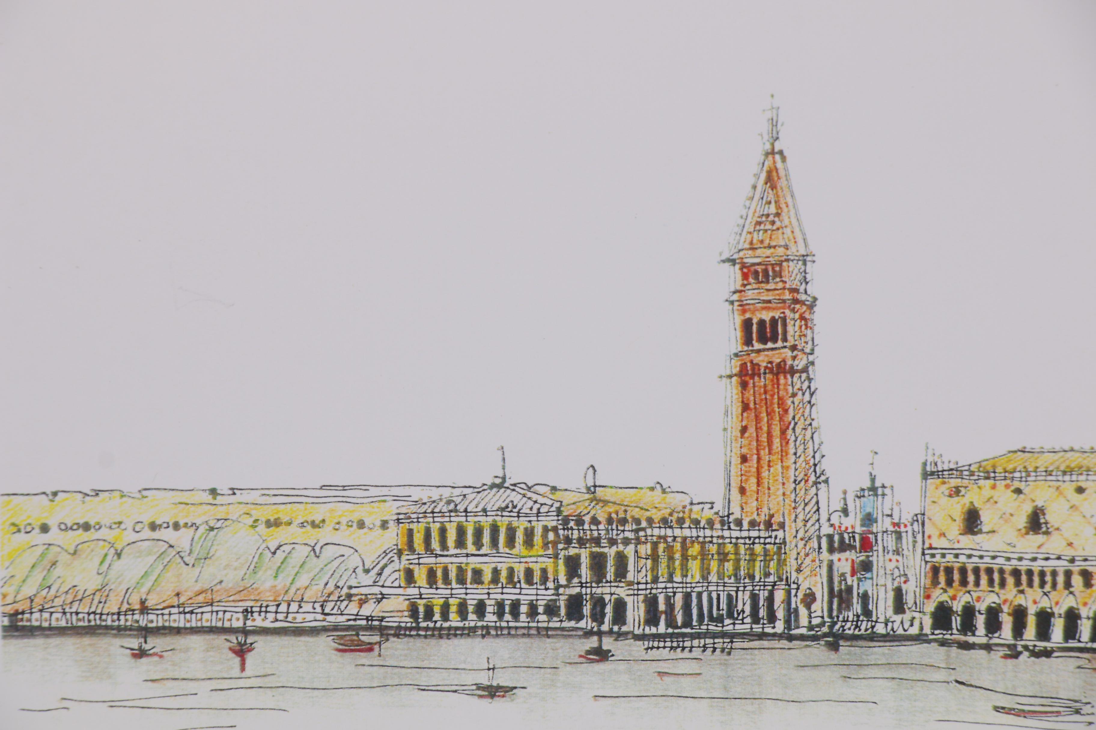 Robert Lackney Giclées of Architectural Buildings, 21st Century