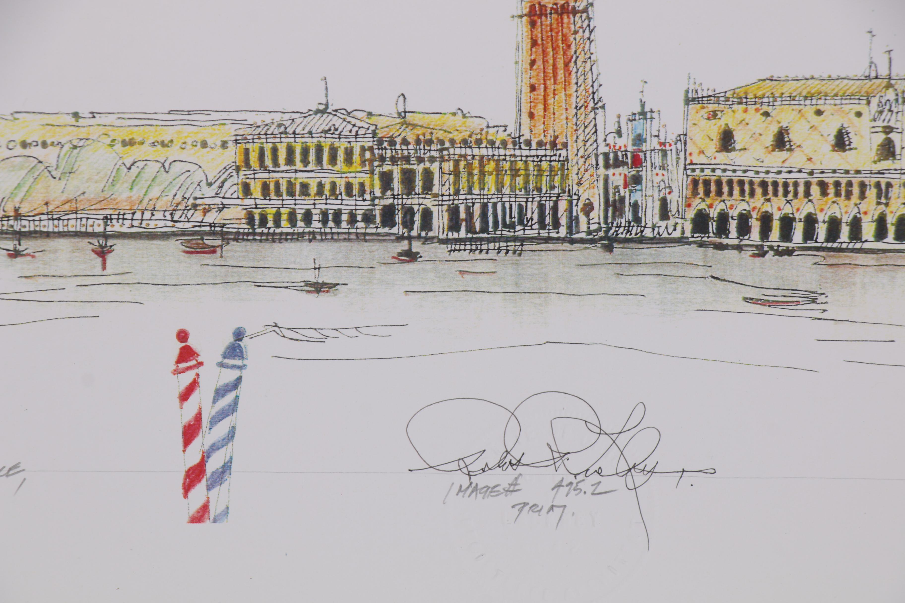 Robert Lackney Giclées of Architectural Buildings, 21st Century