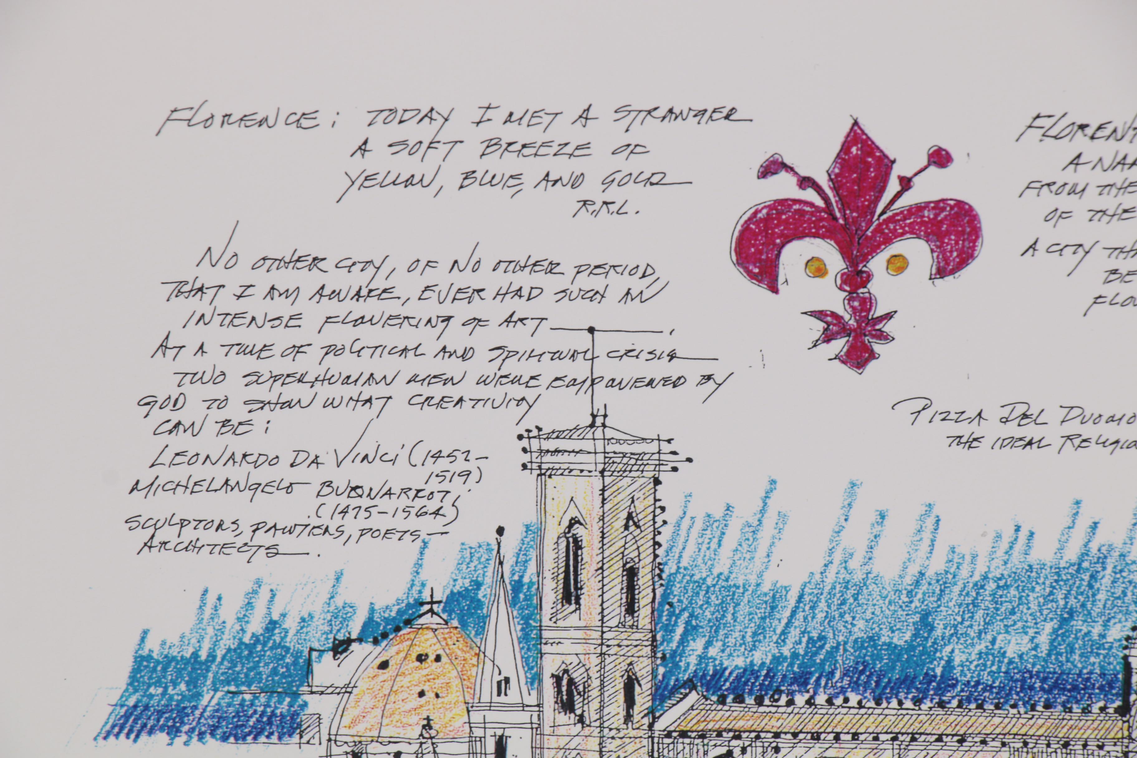 Robert Lackney Giclées of Architectural Buildings, 21st Century