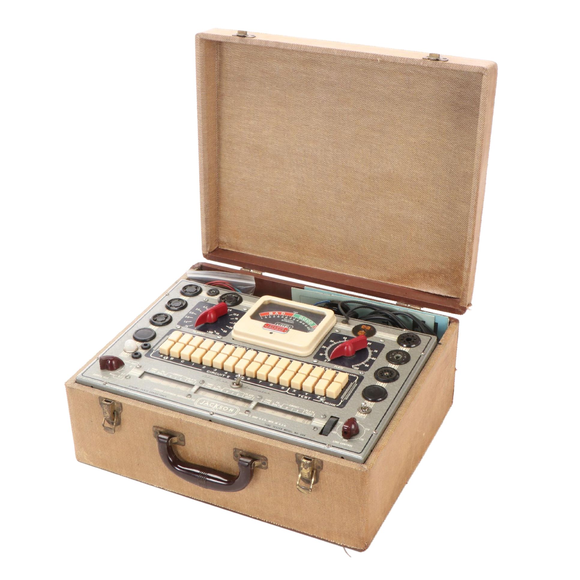 Jackson Electrical Instrument Company Tube Tester Model 648