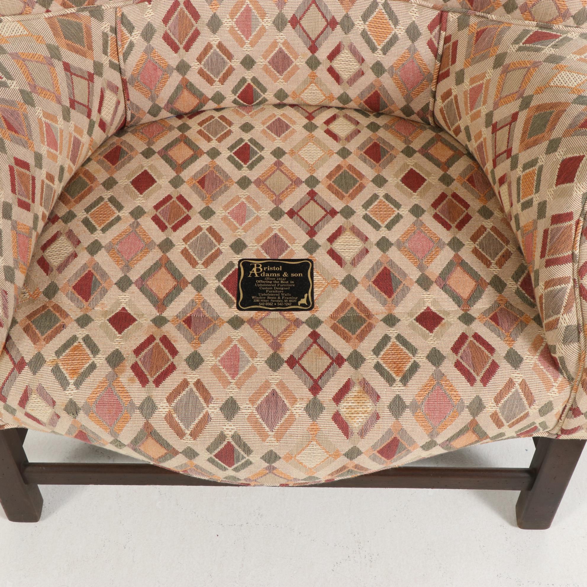 Bristol Adams & Son Upholstered Club Chair