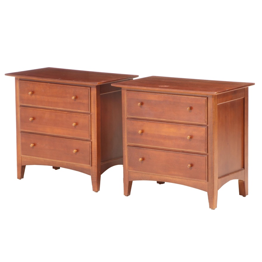 Pair of "Impressions" by Thomasville Cherrywood Nightstands