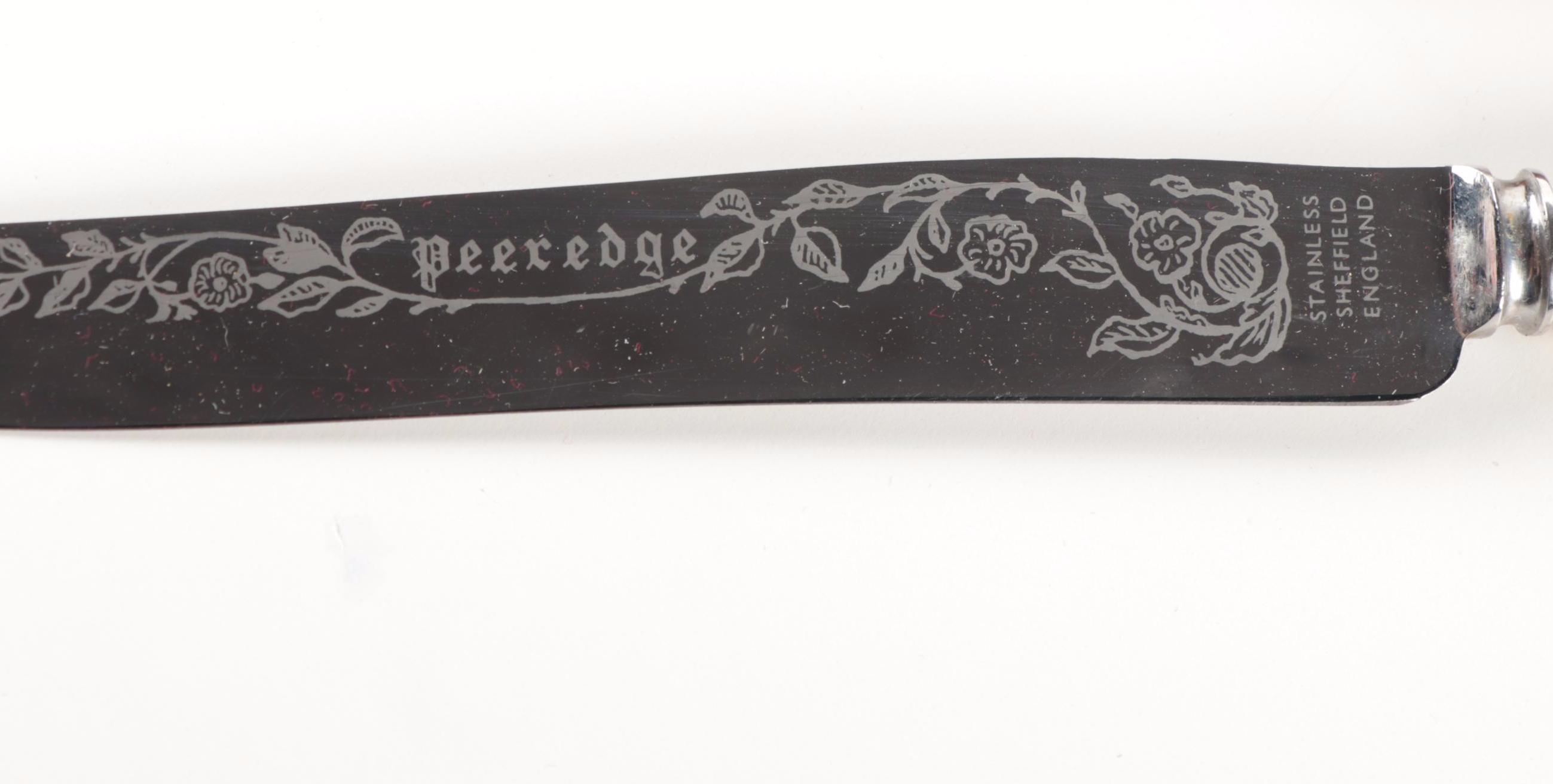 Regent-Sheffield Peeredge Three Piece Carving Set with Case