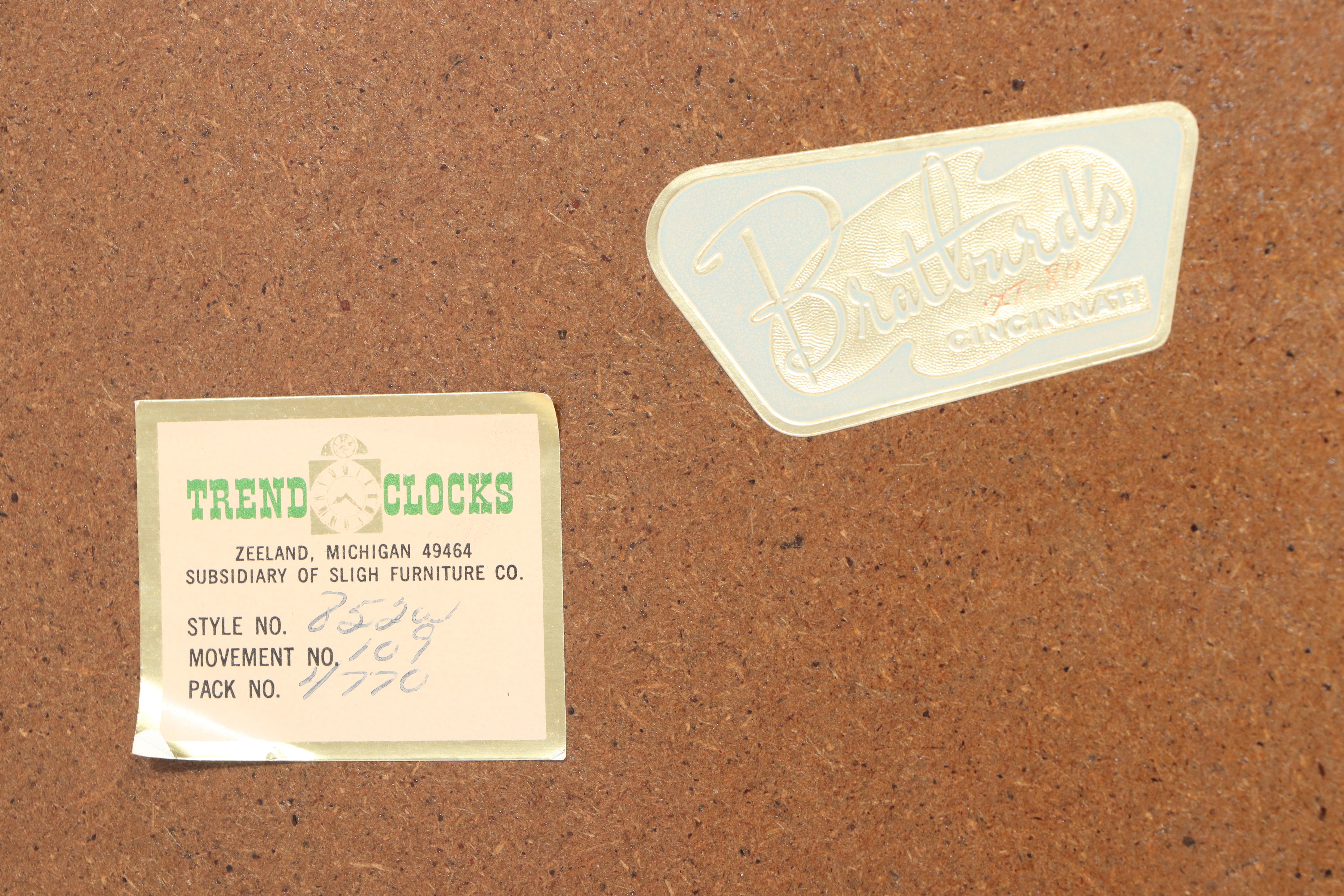 Trend Federal Style Cherrywood Grandmother Clock