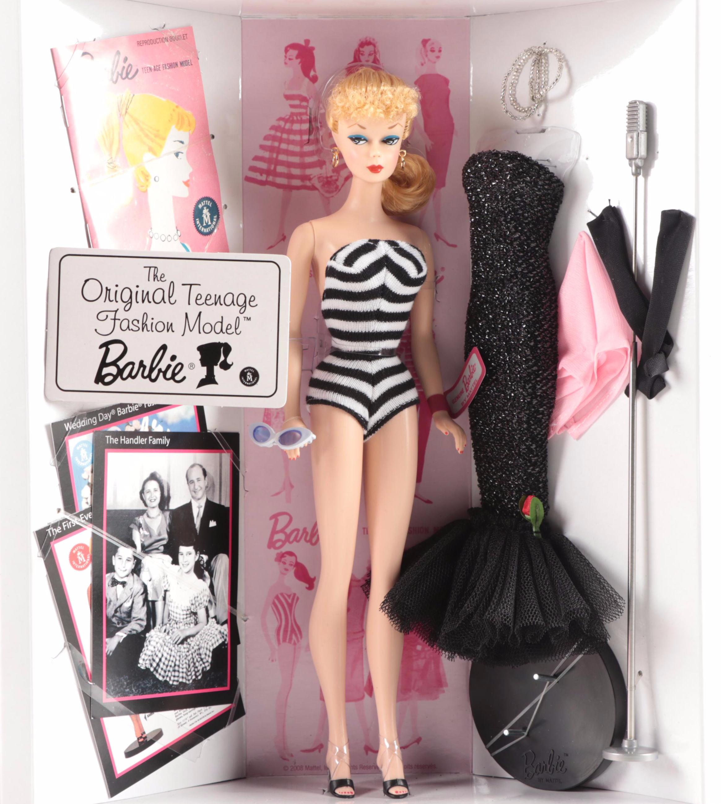 Mattel 50th Anniversary "Original Teenage Fashion Model" Barbie Doll