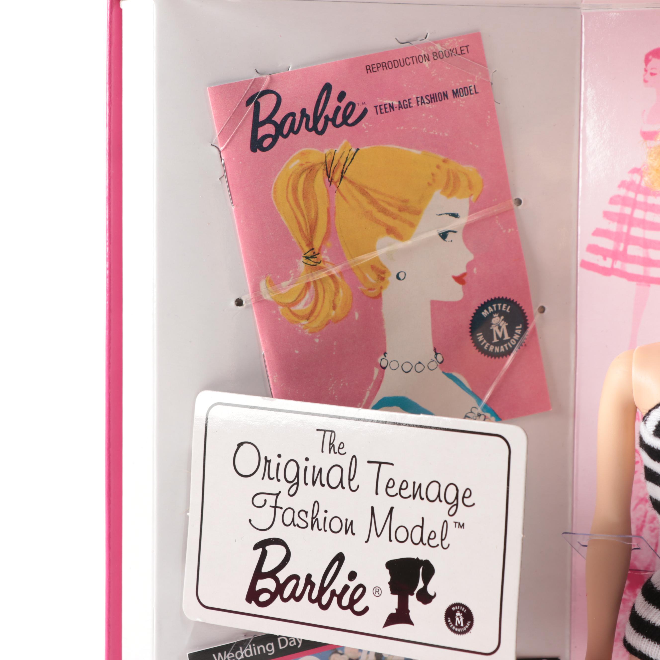 Mattel 50th Anniversary "Original Teenage Fashion Model" Barbie Doll