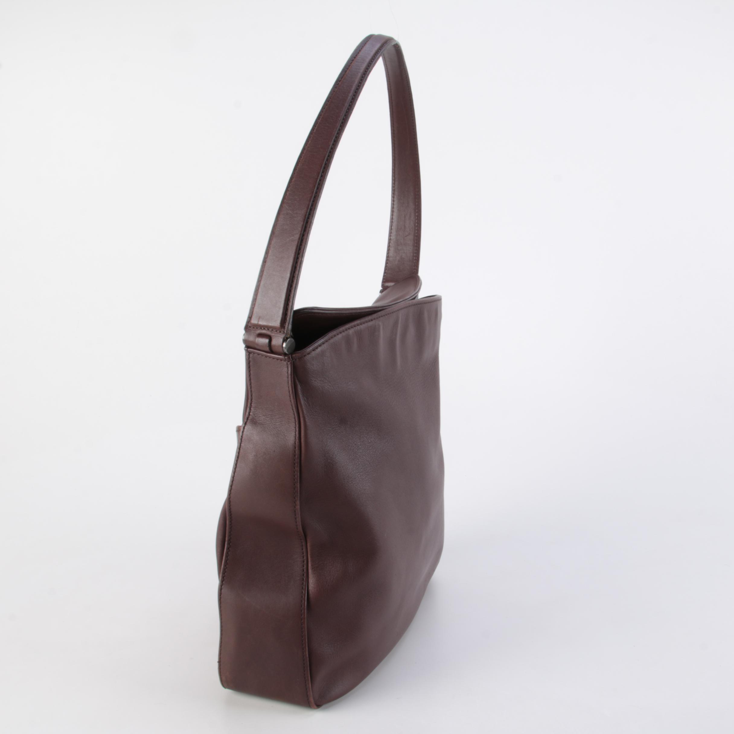 Coach Brown Leather Legacy Hobo Bag