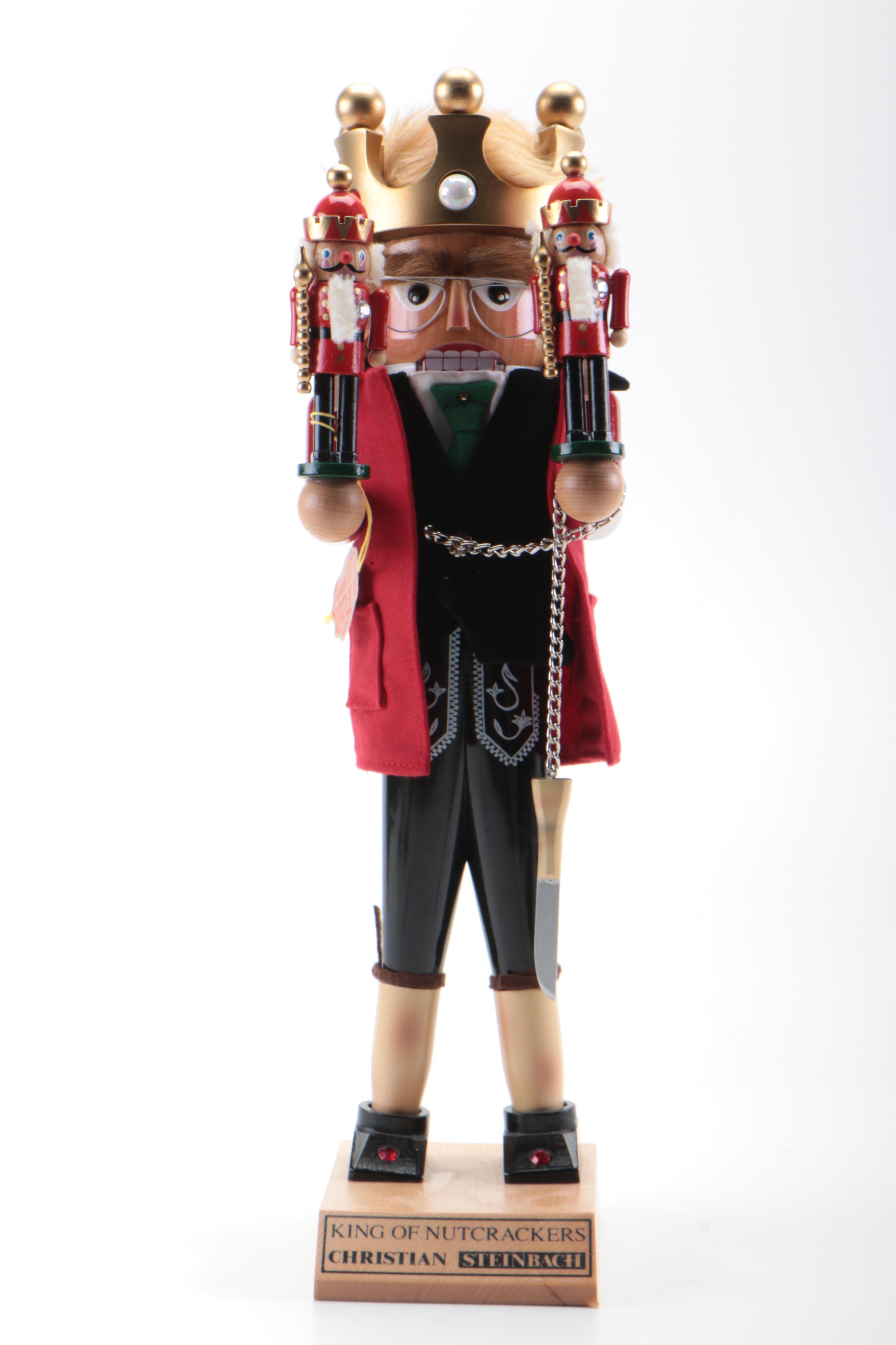 Steinbach "King Christian" Wooden Nutcracker