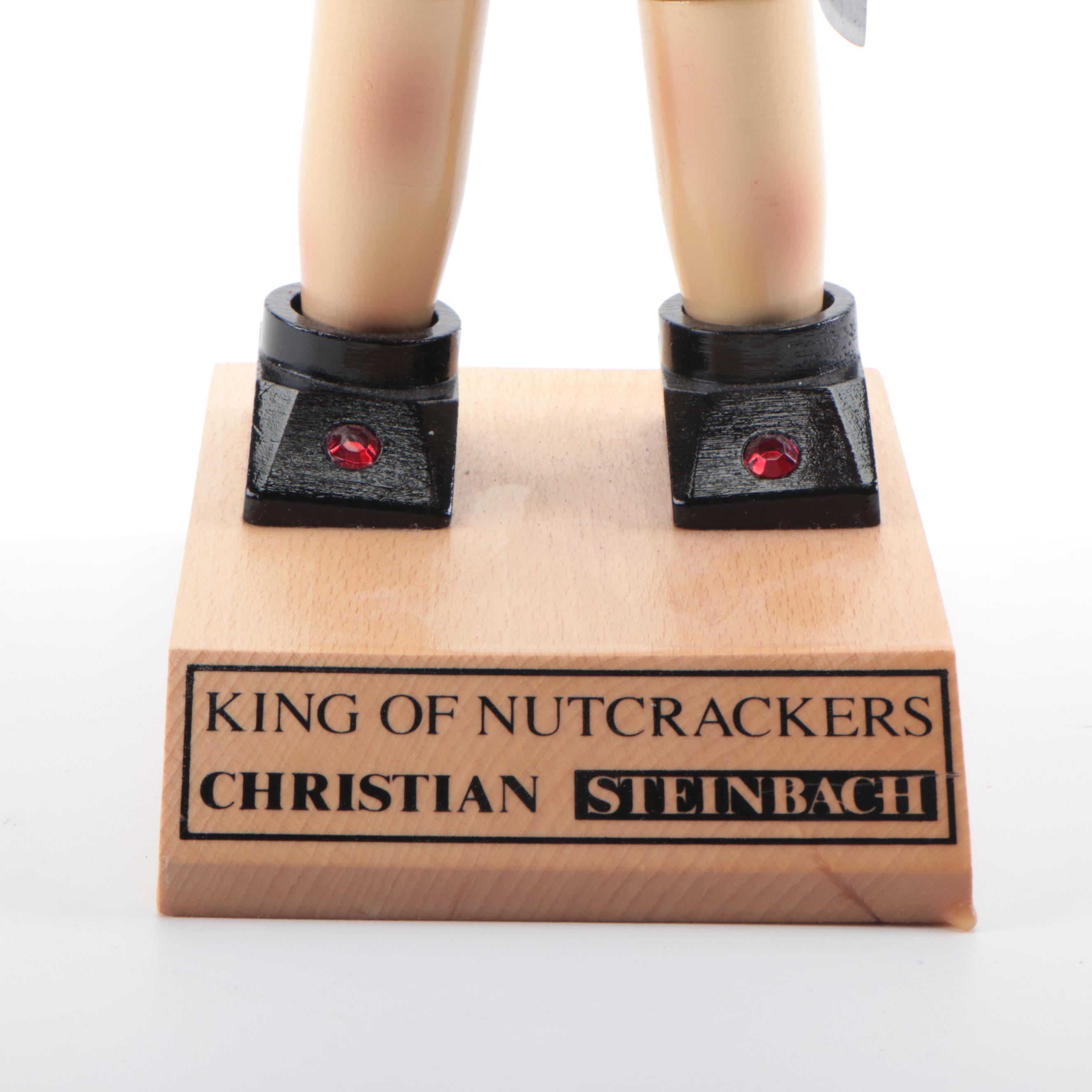 Steinbach "King Christian" Wooden Nutcracker
