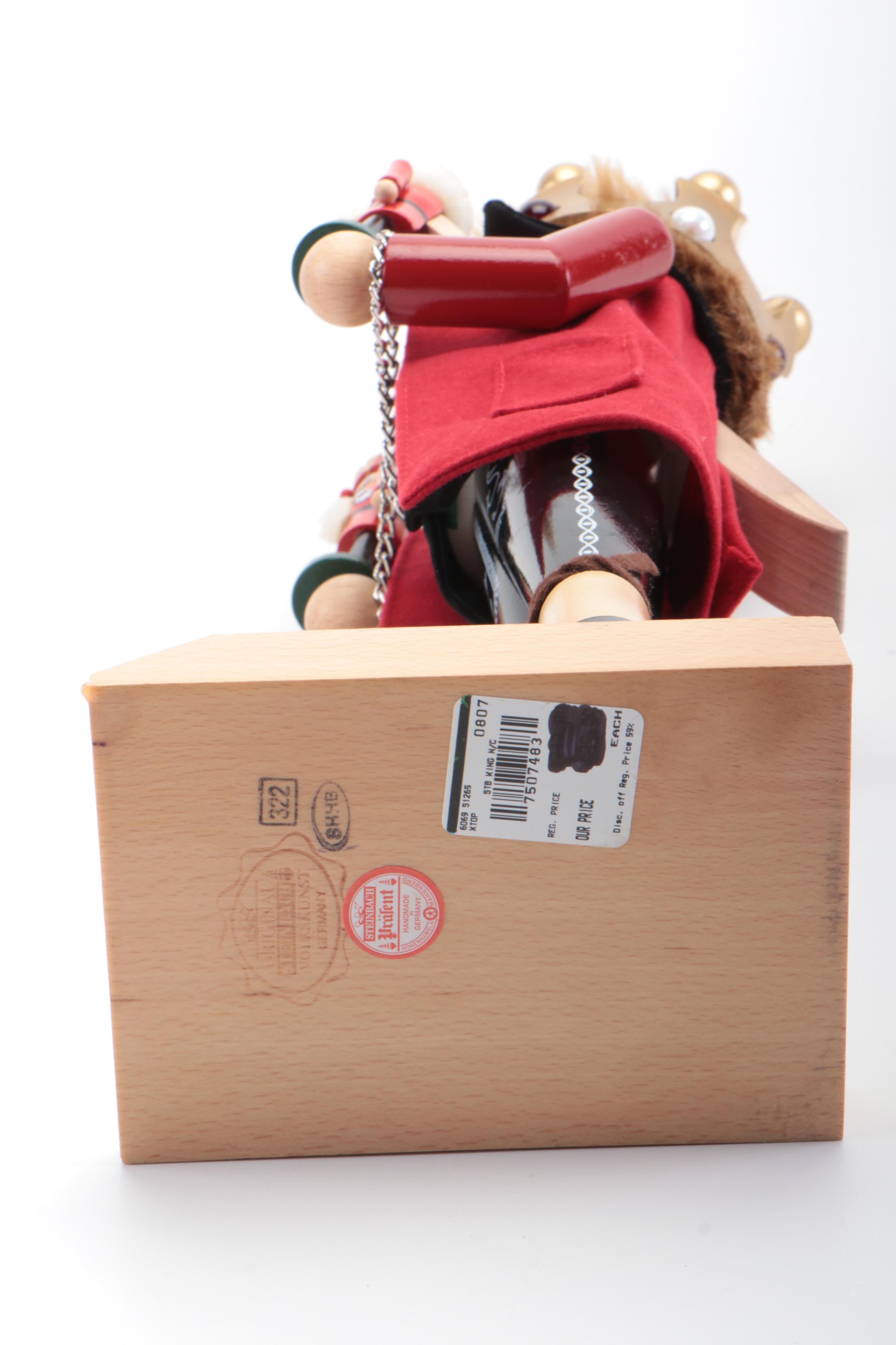 Steinbach "King Christian" Wooden Nutcracker