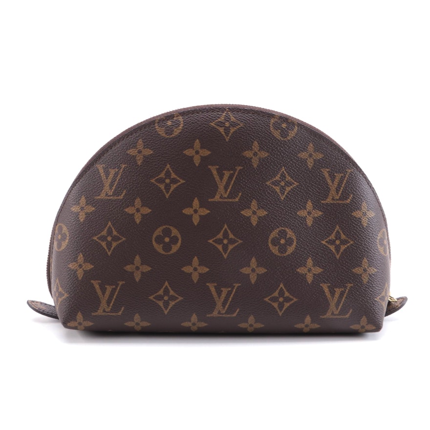 Louis Vuitton Cosmetic Pouch in Monogram Coated Canvas
