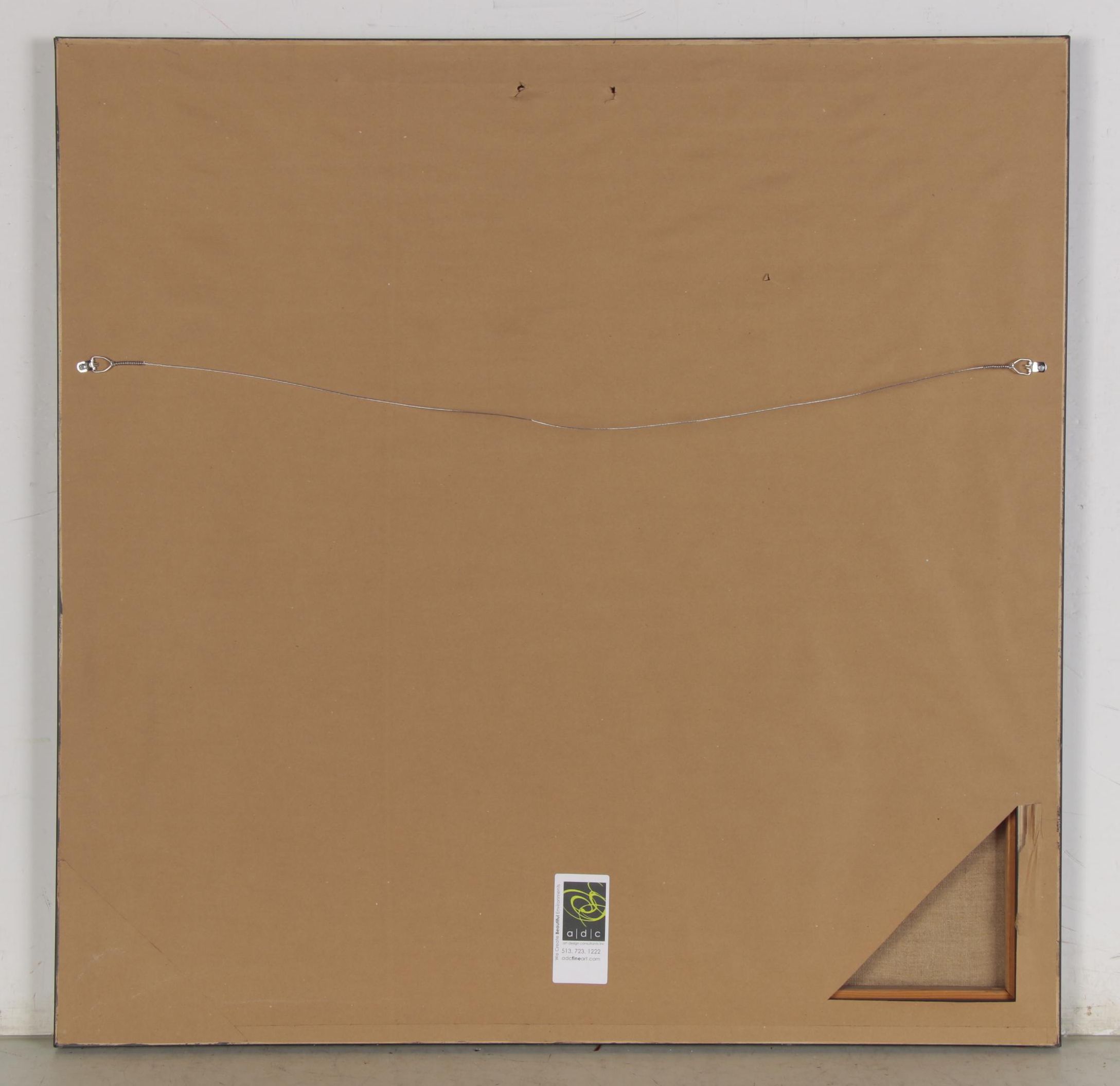 Gerald C. Moore Landscape Acrylic Painting, Mid to Late 20th Century