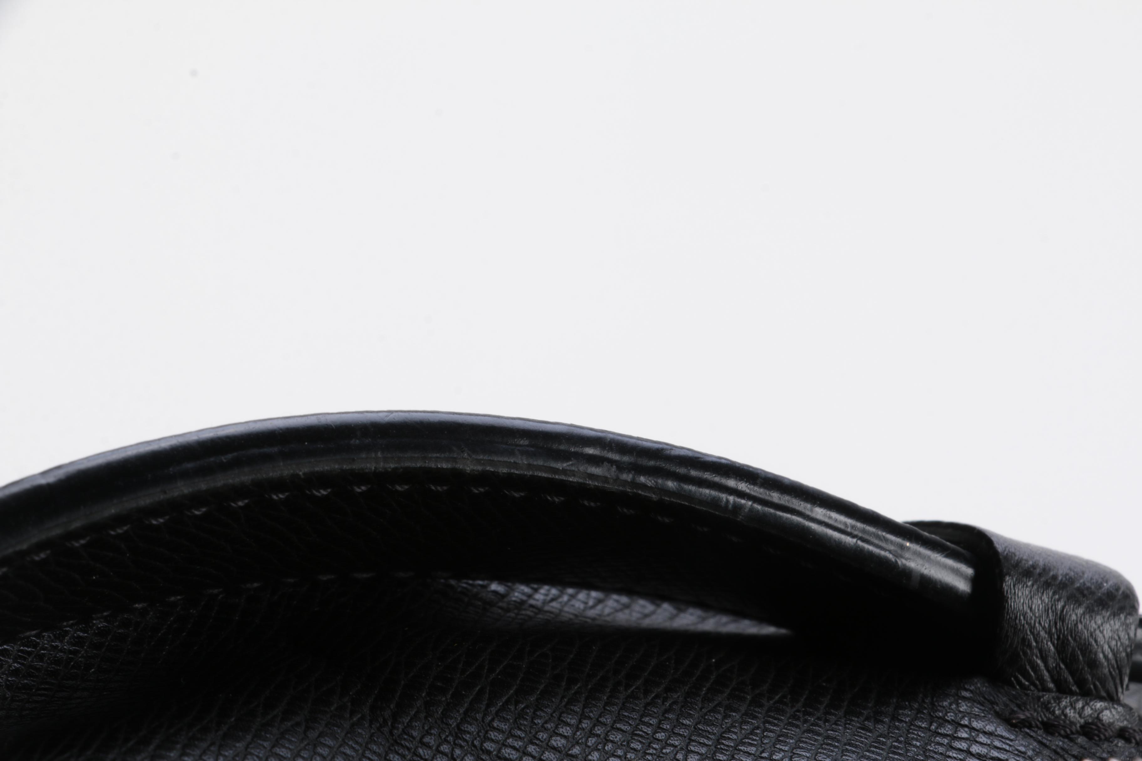 Louis Vuitton Anton Backpack in Black Taiga Leather