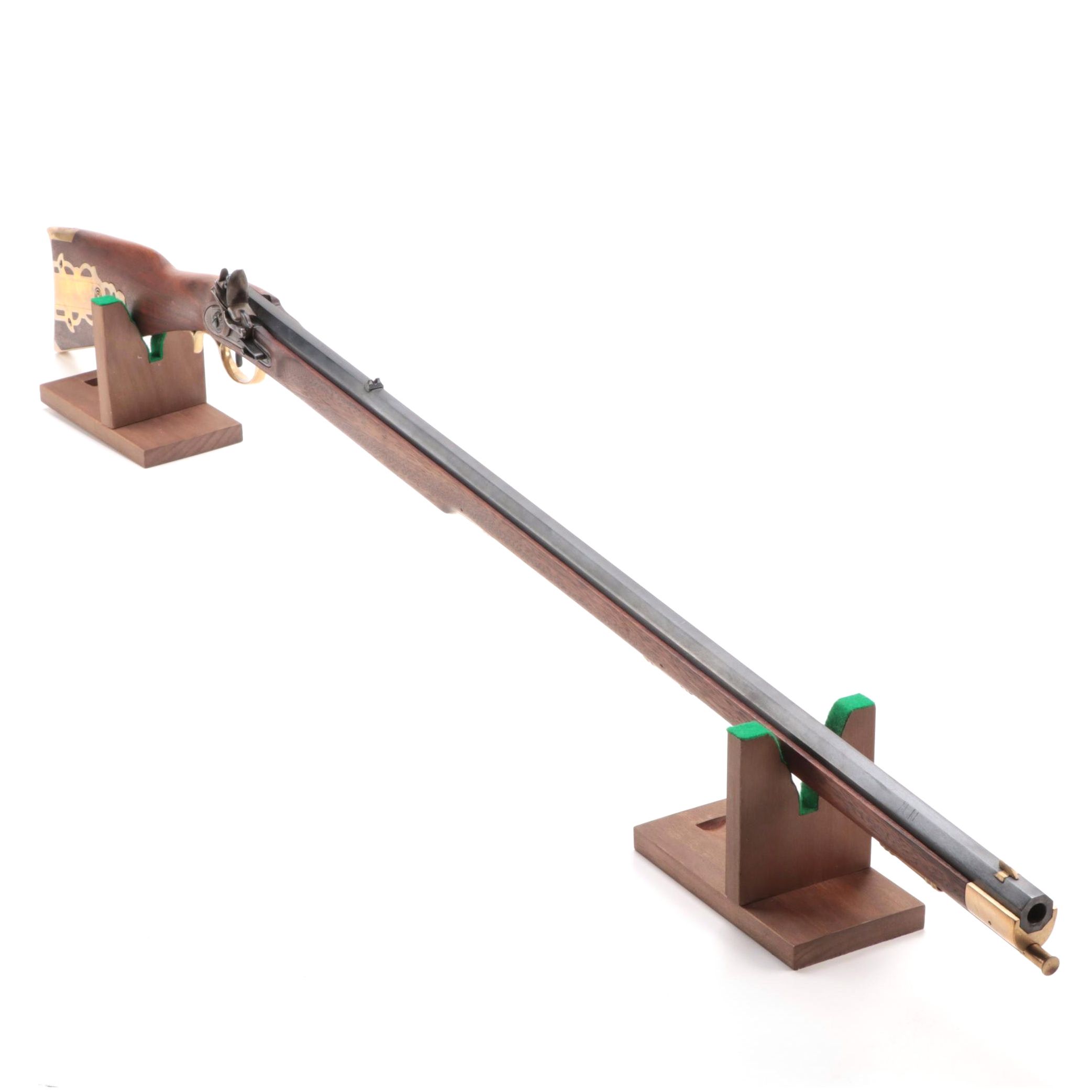 Modern Kentucky Flintlock Rifle