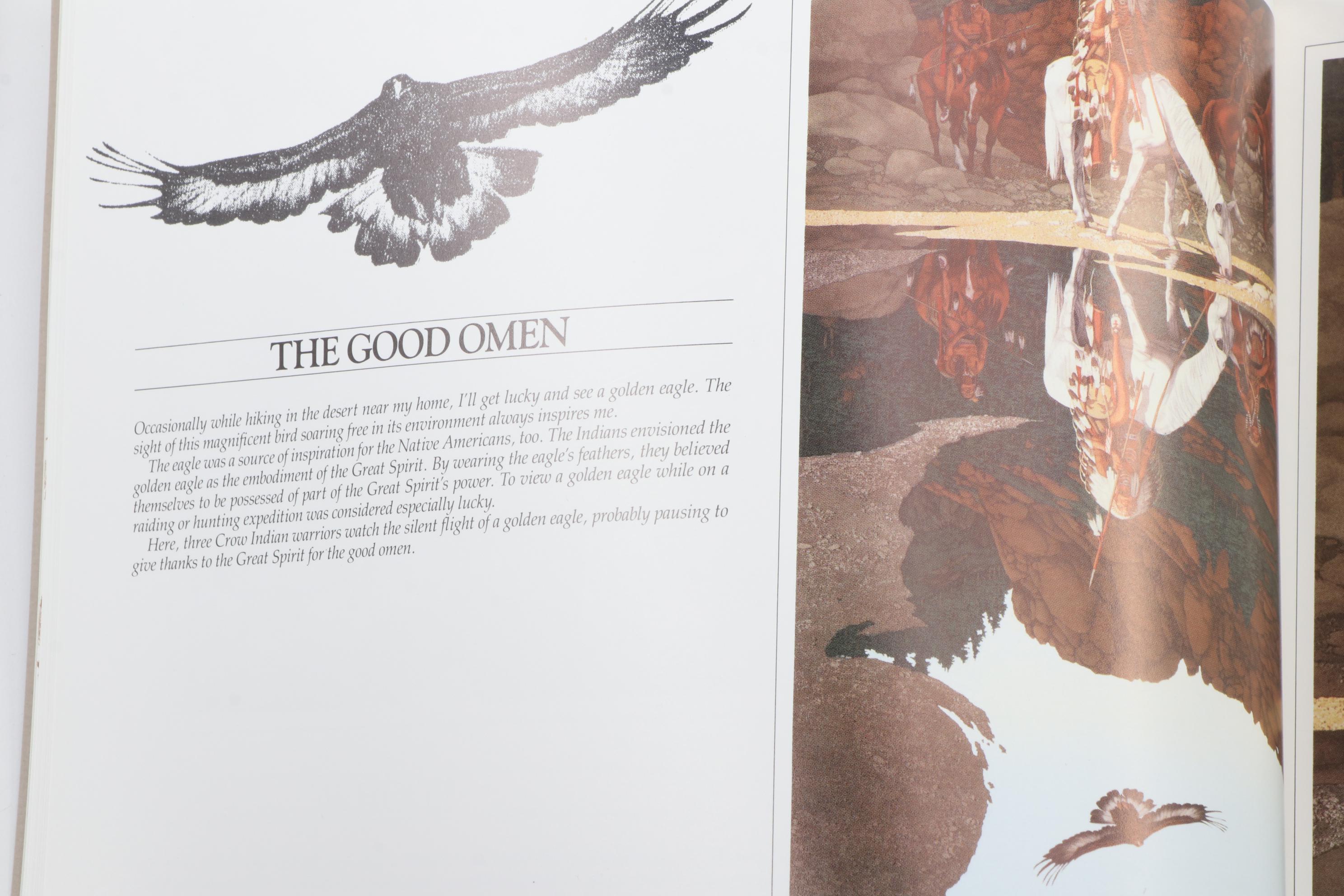 Signed "The Art of Bev Doolittle" with "Visions: The Art of Bev Doolittle"