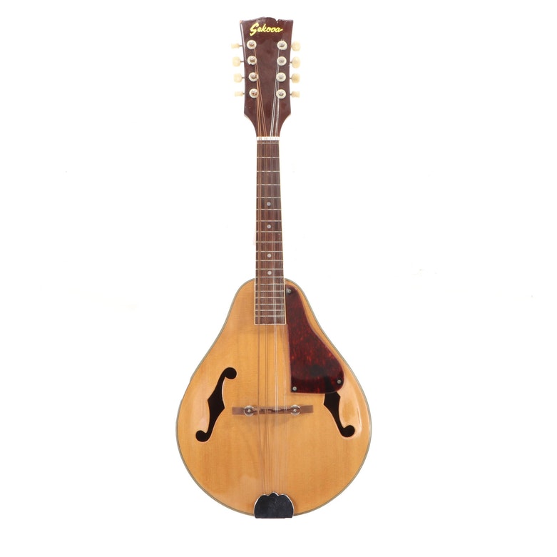 Sekova A-Style Acoustic Mandolin, Mid-Century
