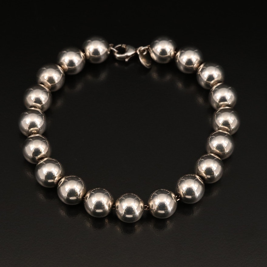Tiffany & Co. "HardWear" Sterling Beaded Bracelet