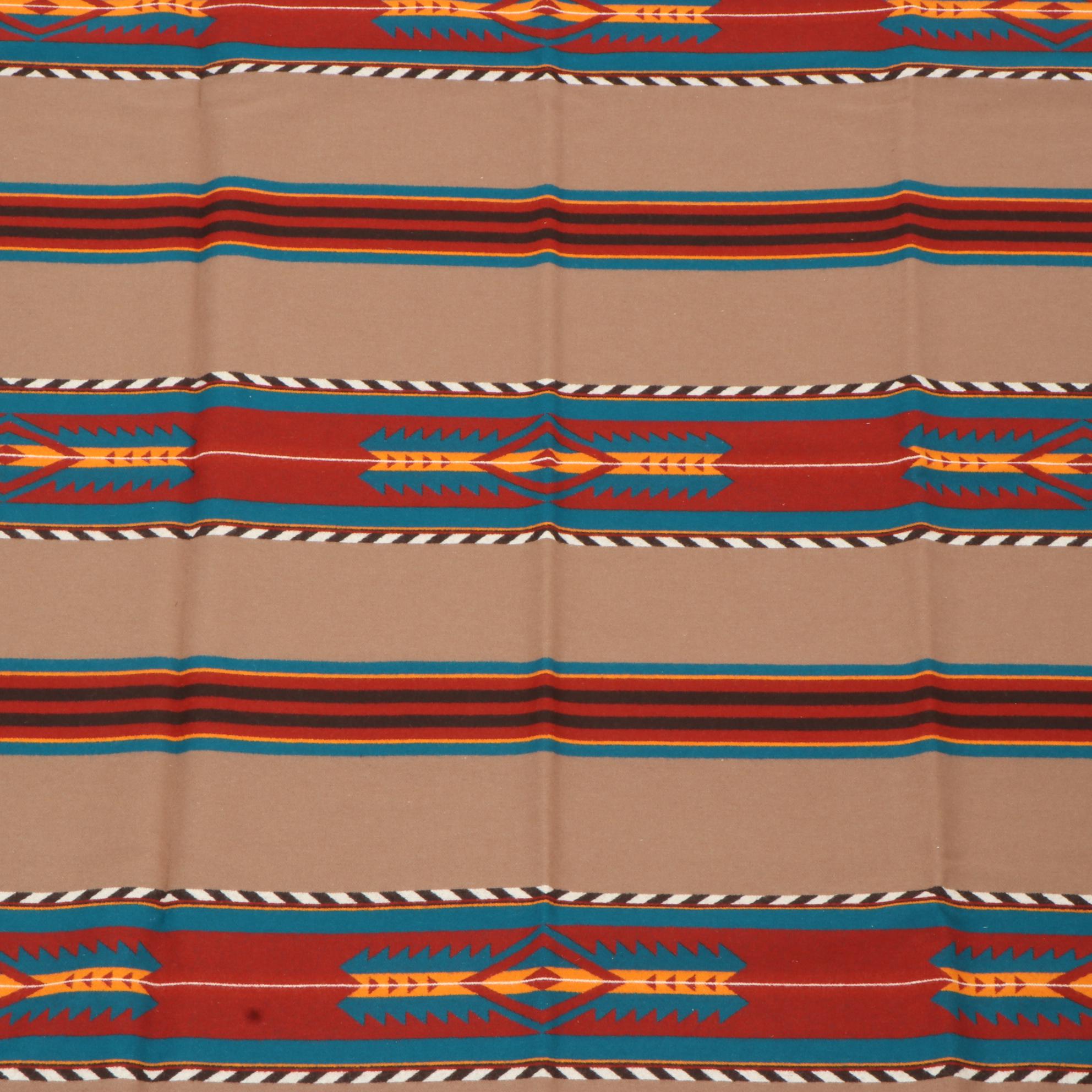 Ramona Sakiestewa for Dewey Trading Company "Santa Fe Trail" Wool Blanket