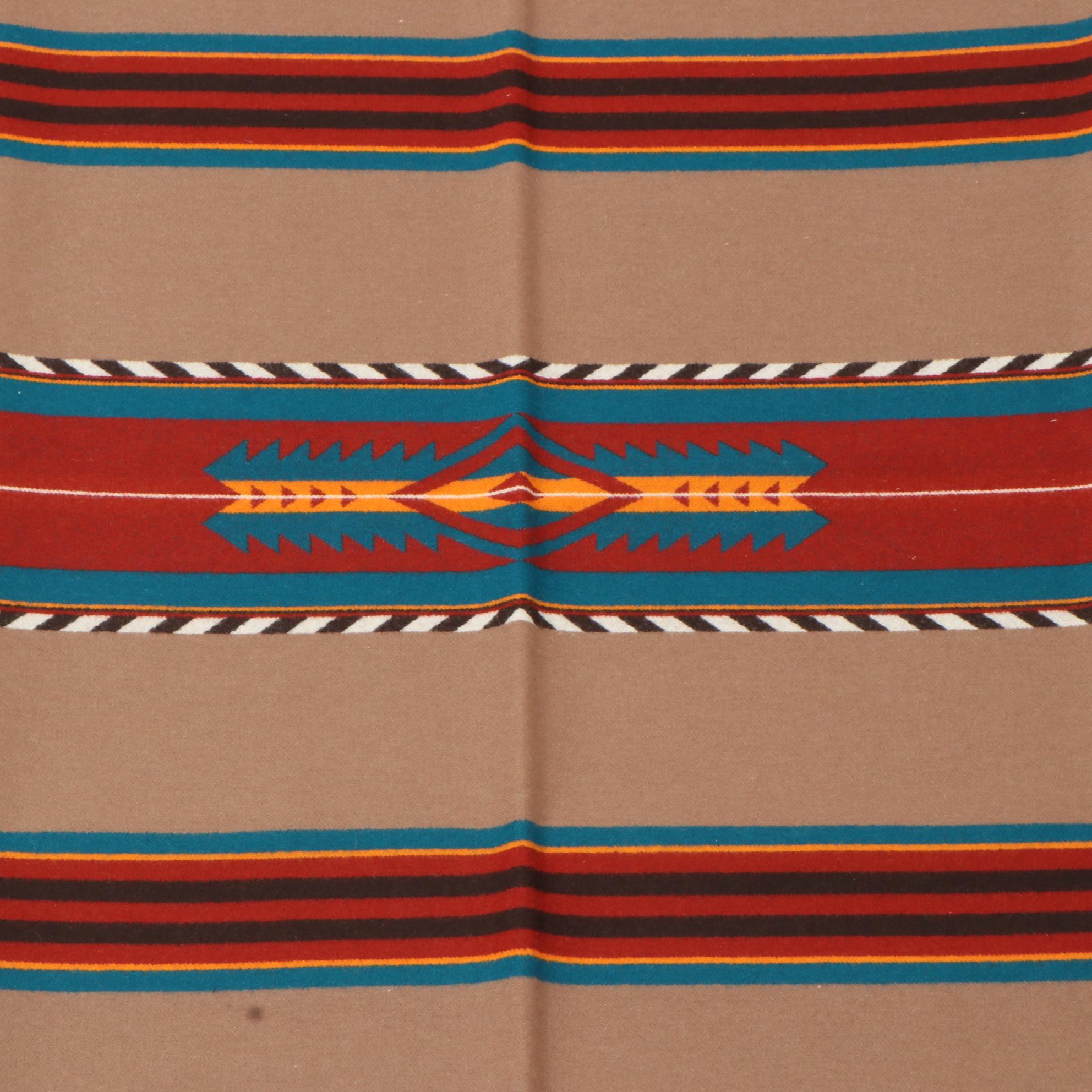 Ramona Sakiestewa for Dewey Trading Company "Santa Fe Trail" Wool Blanket