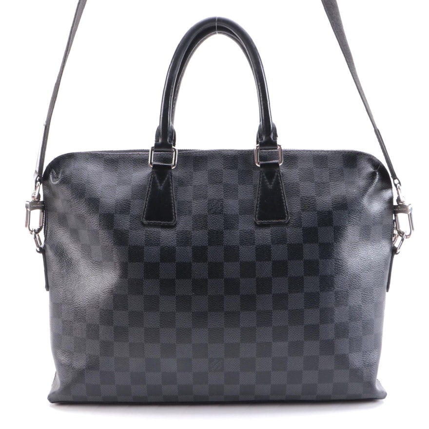 Louis Vuitton Porte-Documents Jour Bag in Damier Graphite