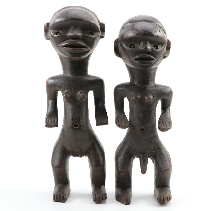 East African Style Male and Female Figures
