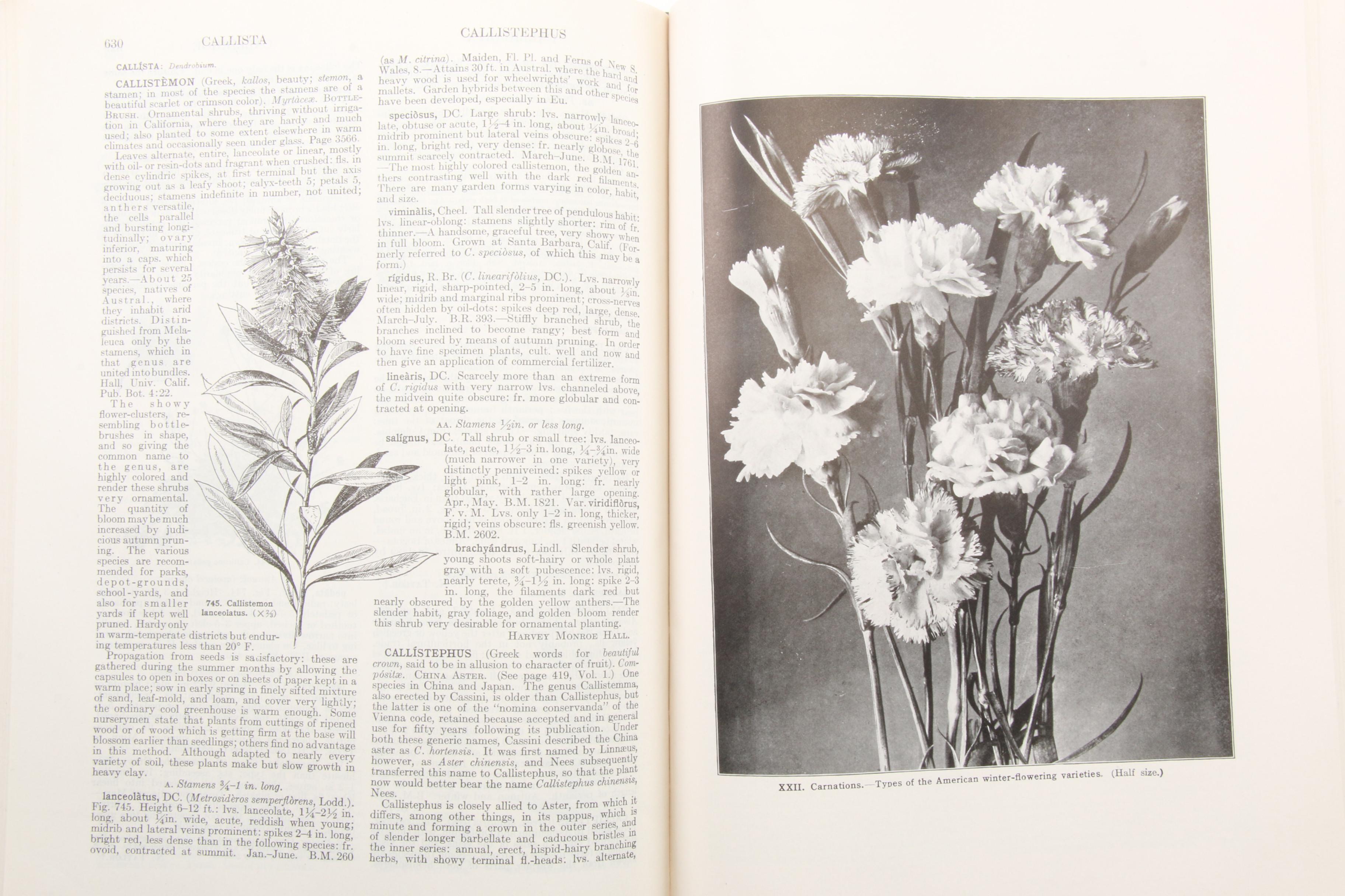 "The Standard Cyclopedia of Horticulture" Three-Volume Set, 1953
