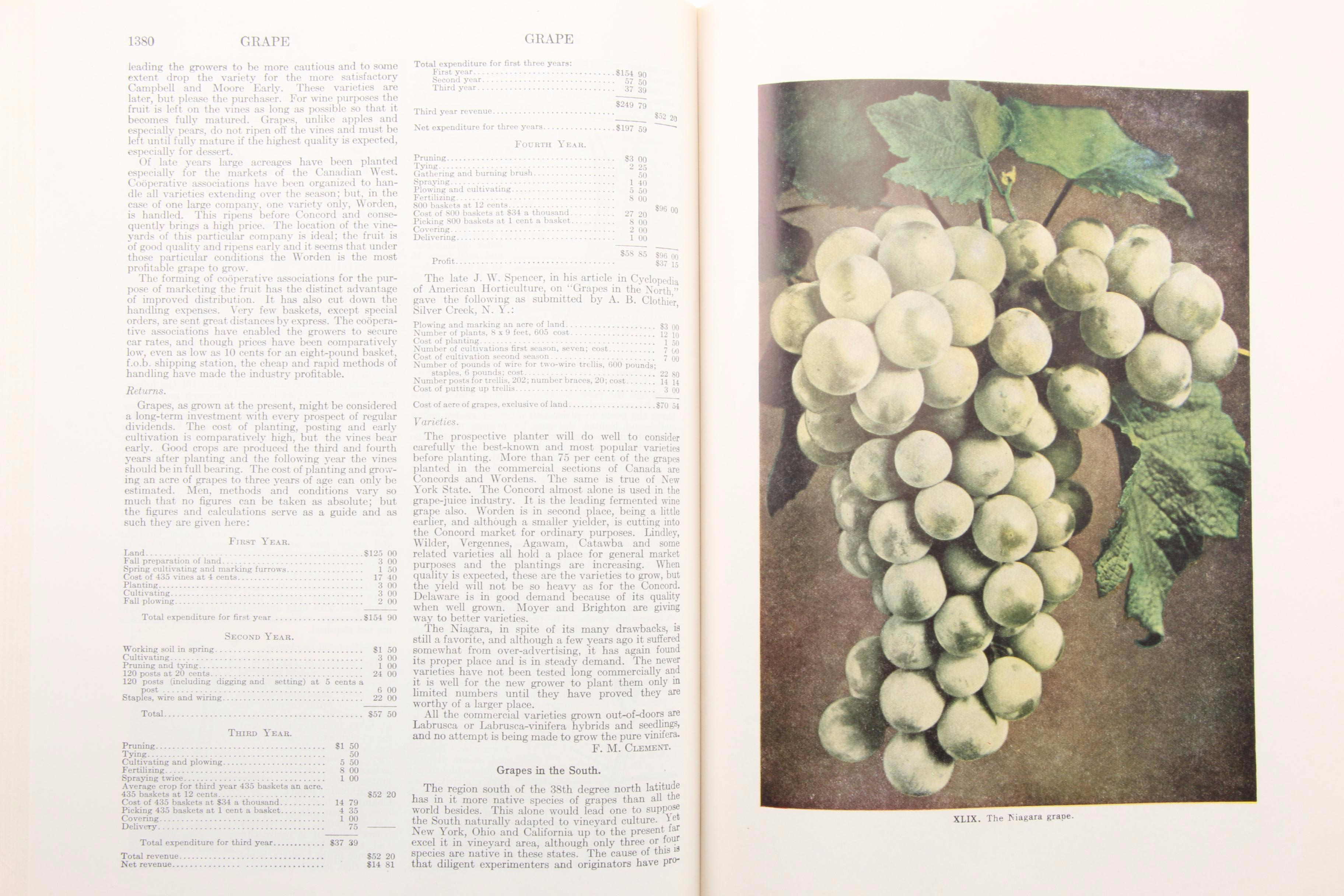 "The Standard Cyclopedia of Horticulture" Three-Volume Set, 1953