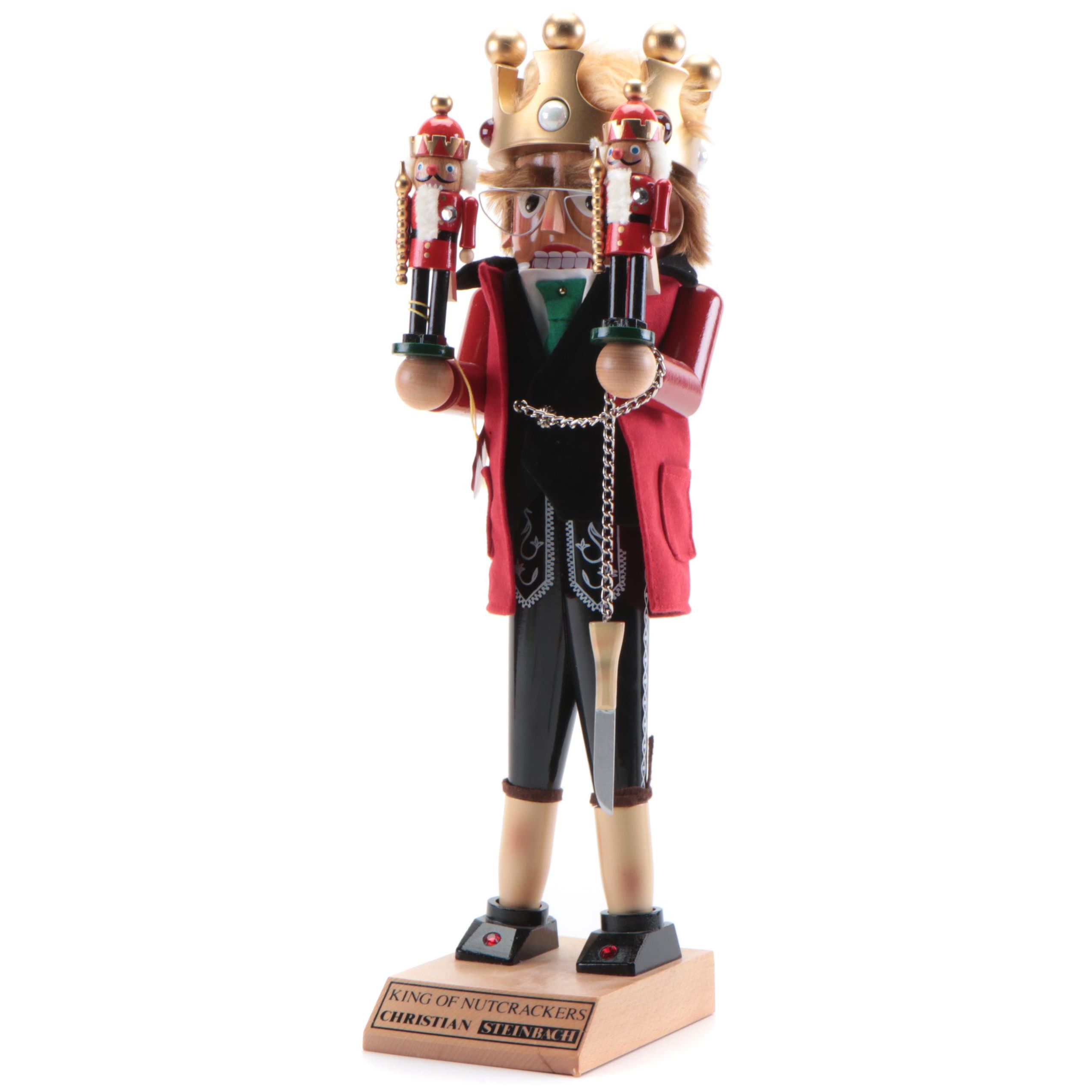 Steinbach "King Christian" Wooden Nutcracker