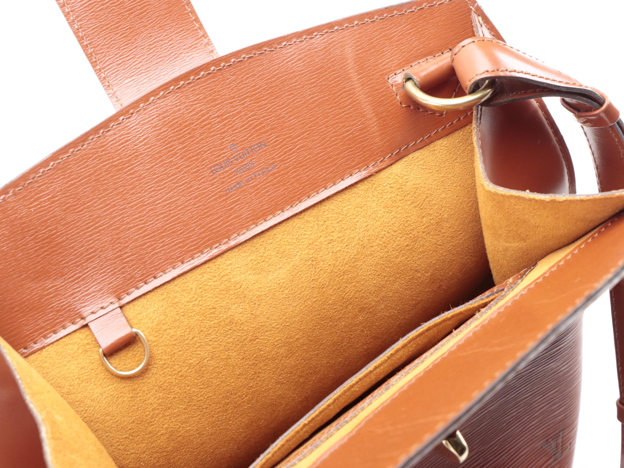 Louis Vuitton Cluny Shoulder Bag in Cipango Gold Epi Leather