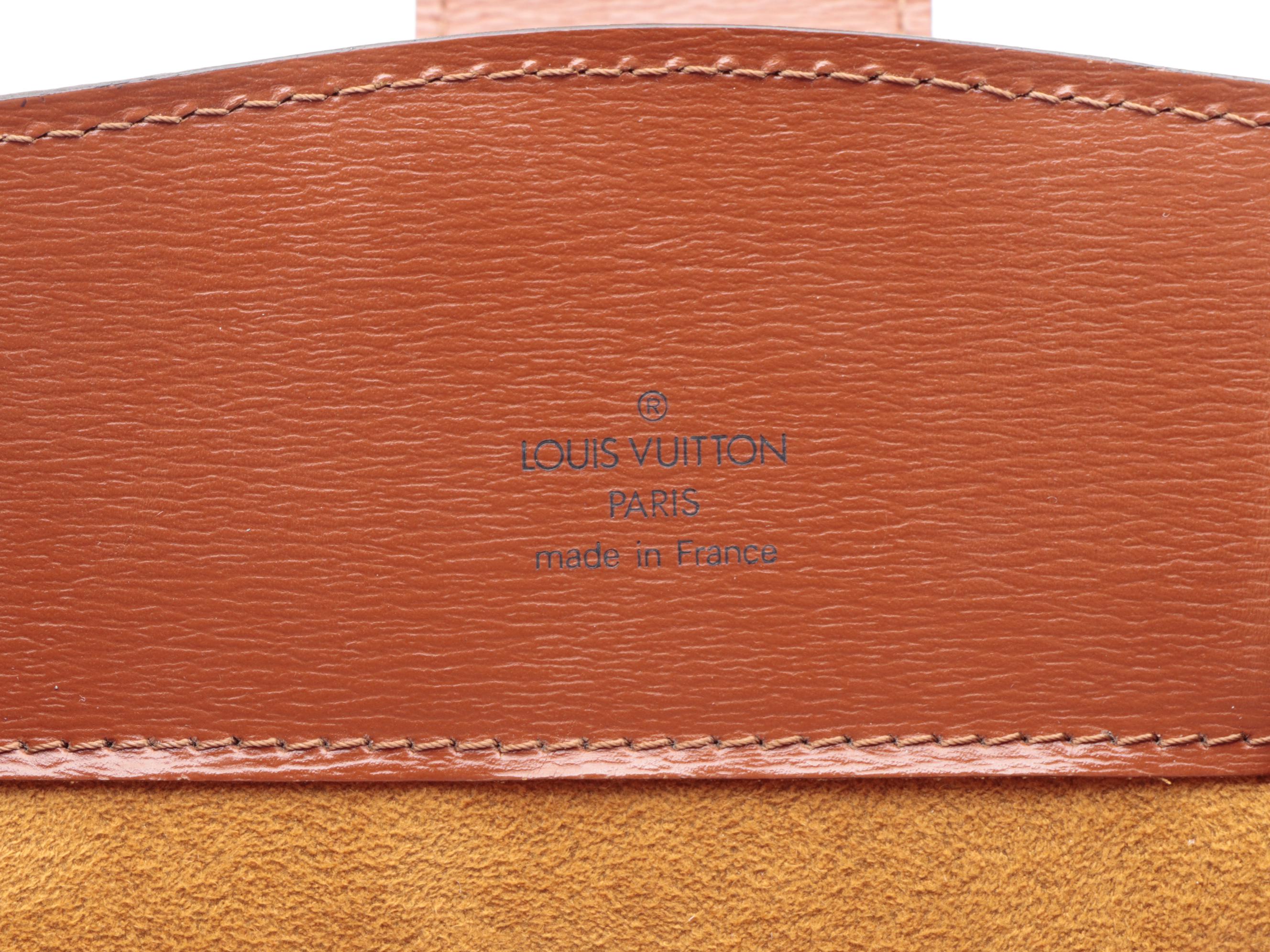 Louis Vuitton Cluny Shoulder Bag in Cipango Gold Epi Leather