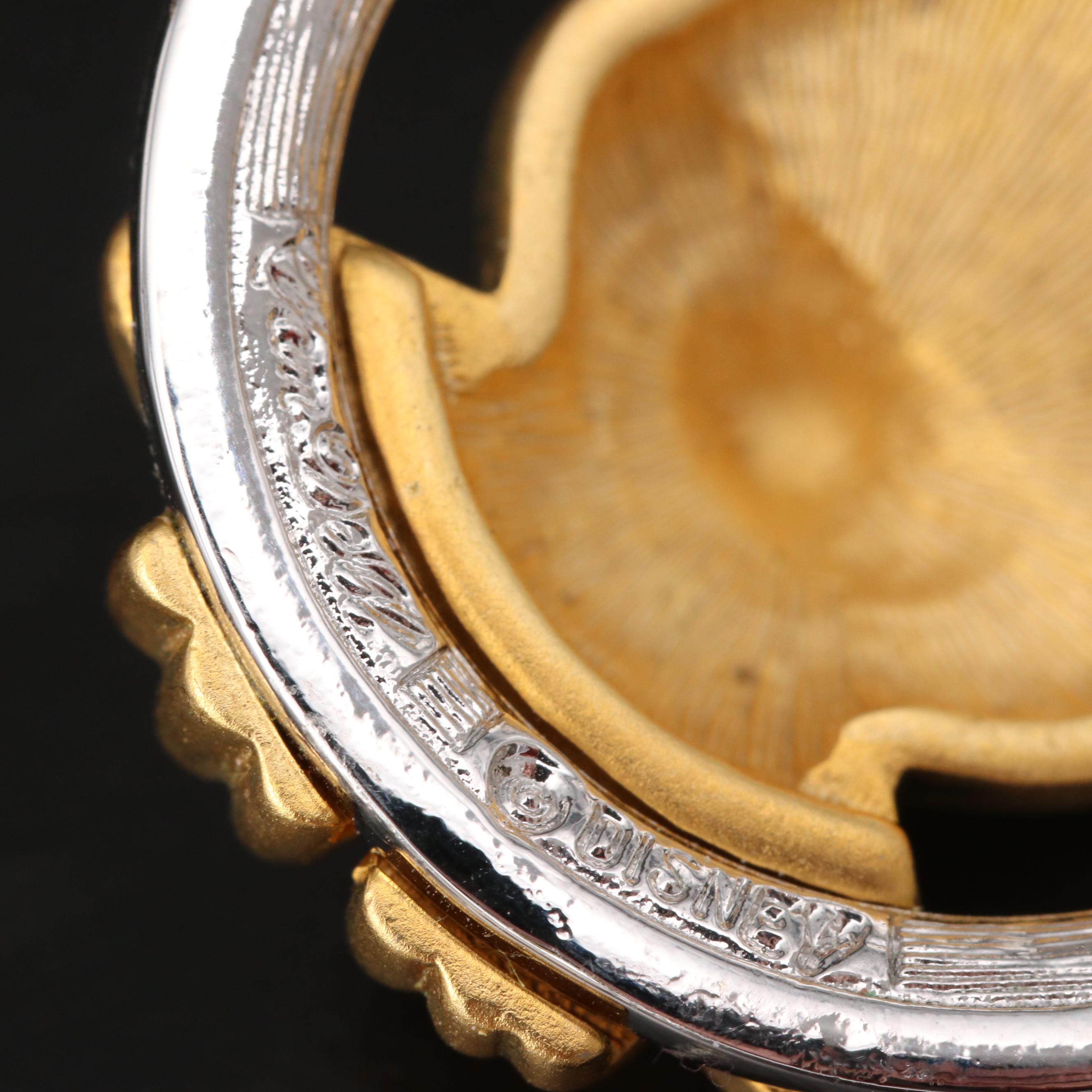 Walt Disney Company Pins and Pendants Featuring Winnie the Pooh and Mickey Mouse