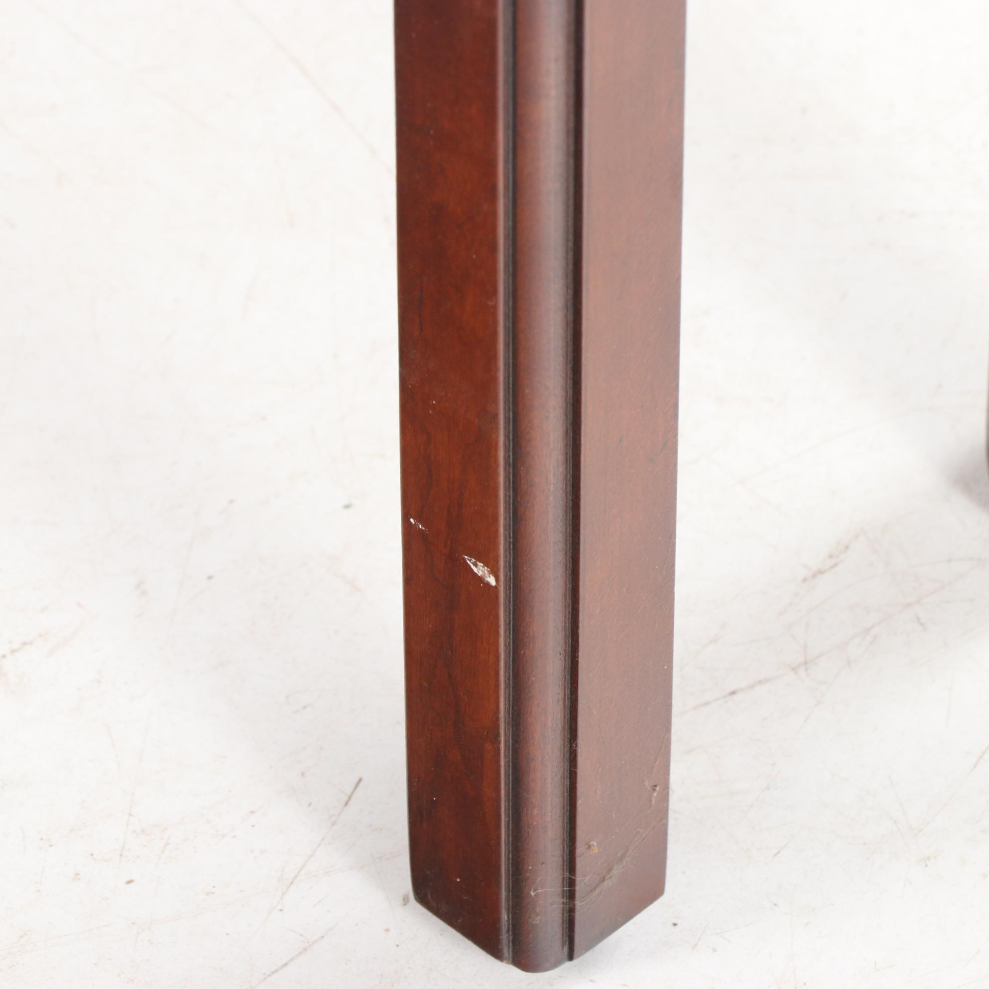 Chippendale Style Cherrywood Diminutive Console Table, Late 20th Century