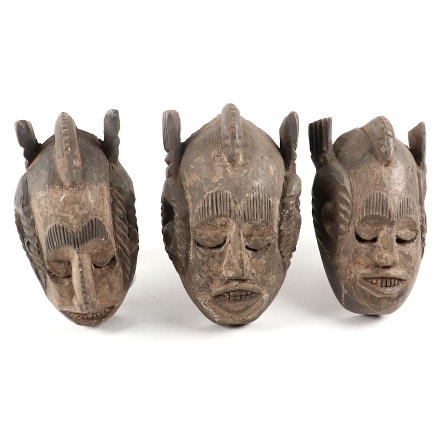 Ibibio-Igbo Style Wooden Mask, Nigeria