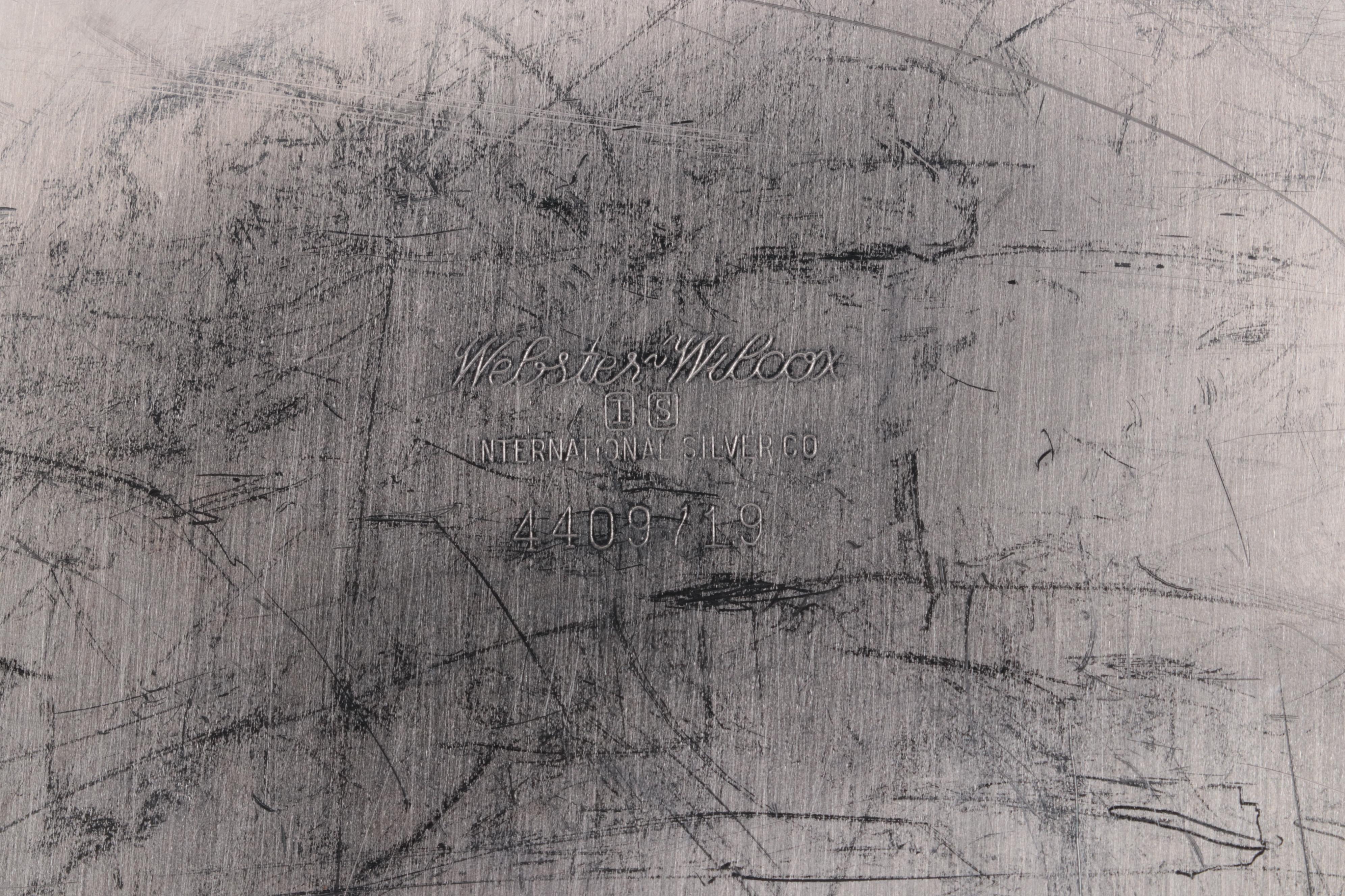 Webster & Wilcox Silver Plate Meat Carving Platter and Other Serveware