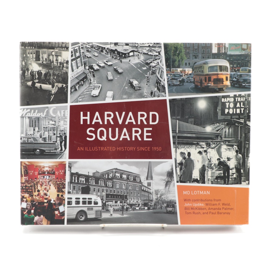 First Edition "Harvard Square: An Illustrated History Since 1950" by Mo Lotman