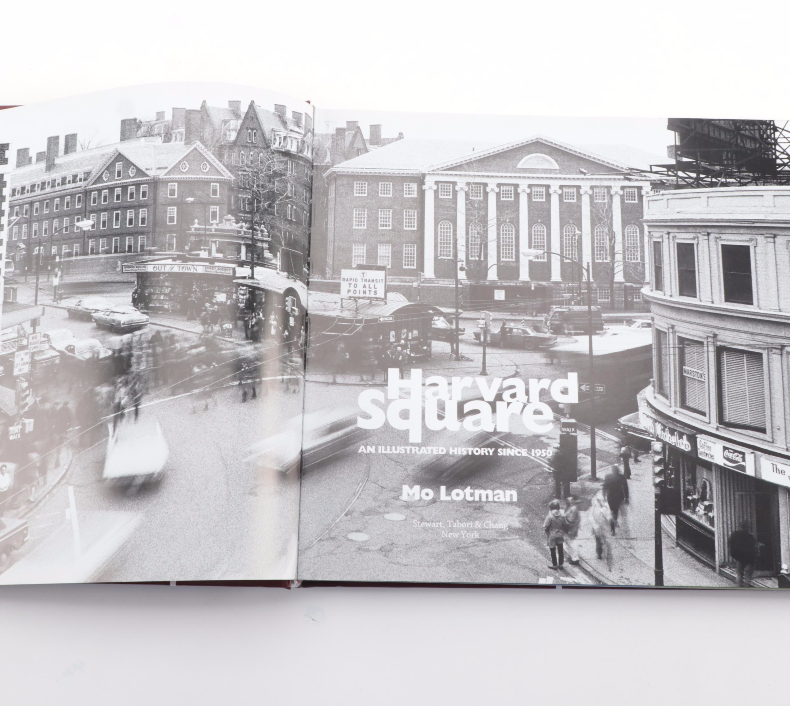 First Edition "Harvard Square: An Illustrated History Since 1950" by Mo Lotman