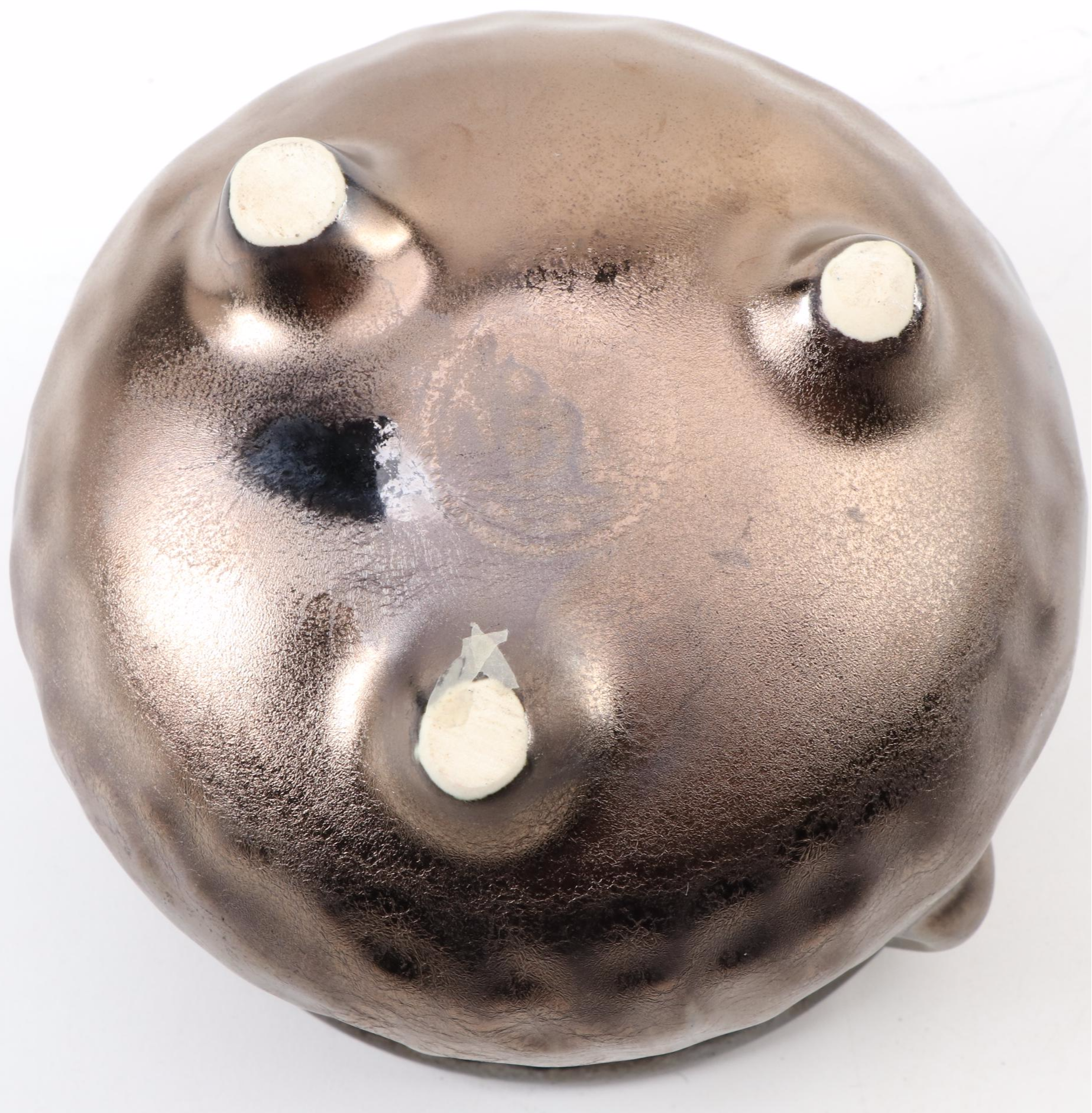 McCoy Cauldron Jardinière and Cookie Jar with Sango "Eclipse Brown" Pitcher